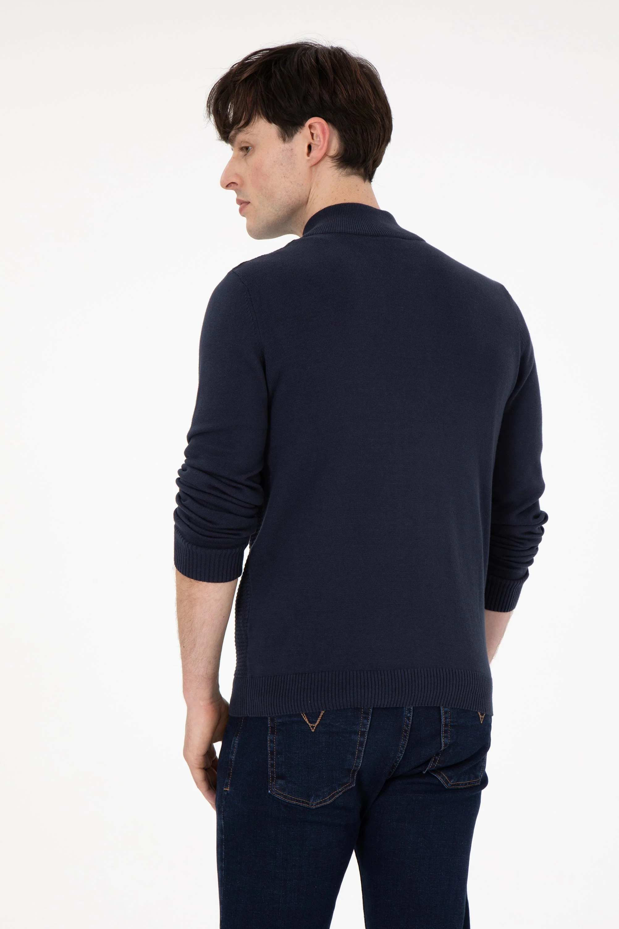 CARDIGAN GUNNER NAVY BLUE - Image 5
