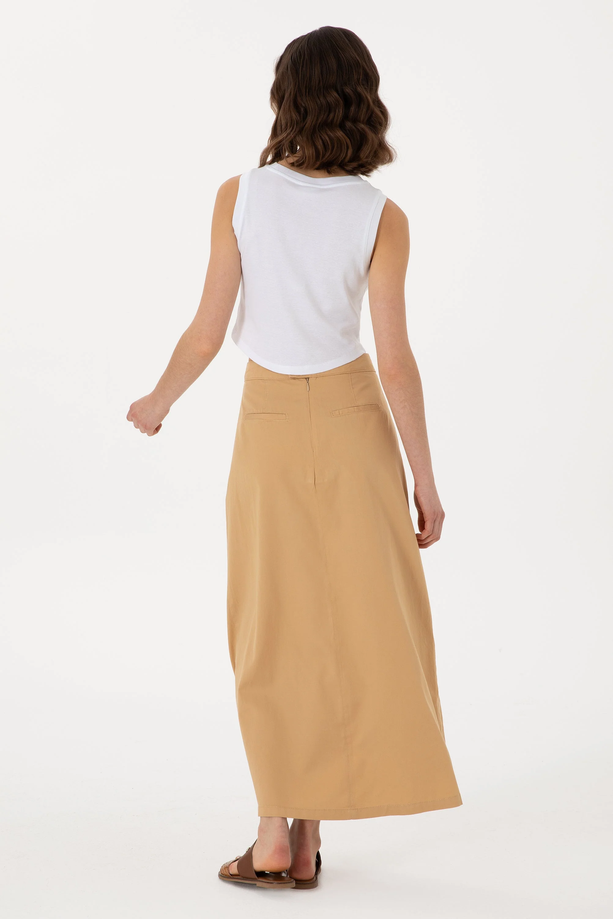 CASUAL SKIRT LUNET CAMEL - Image 4