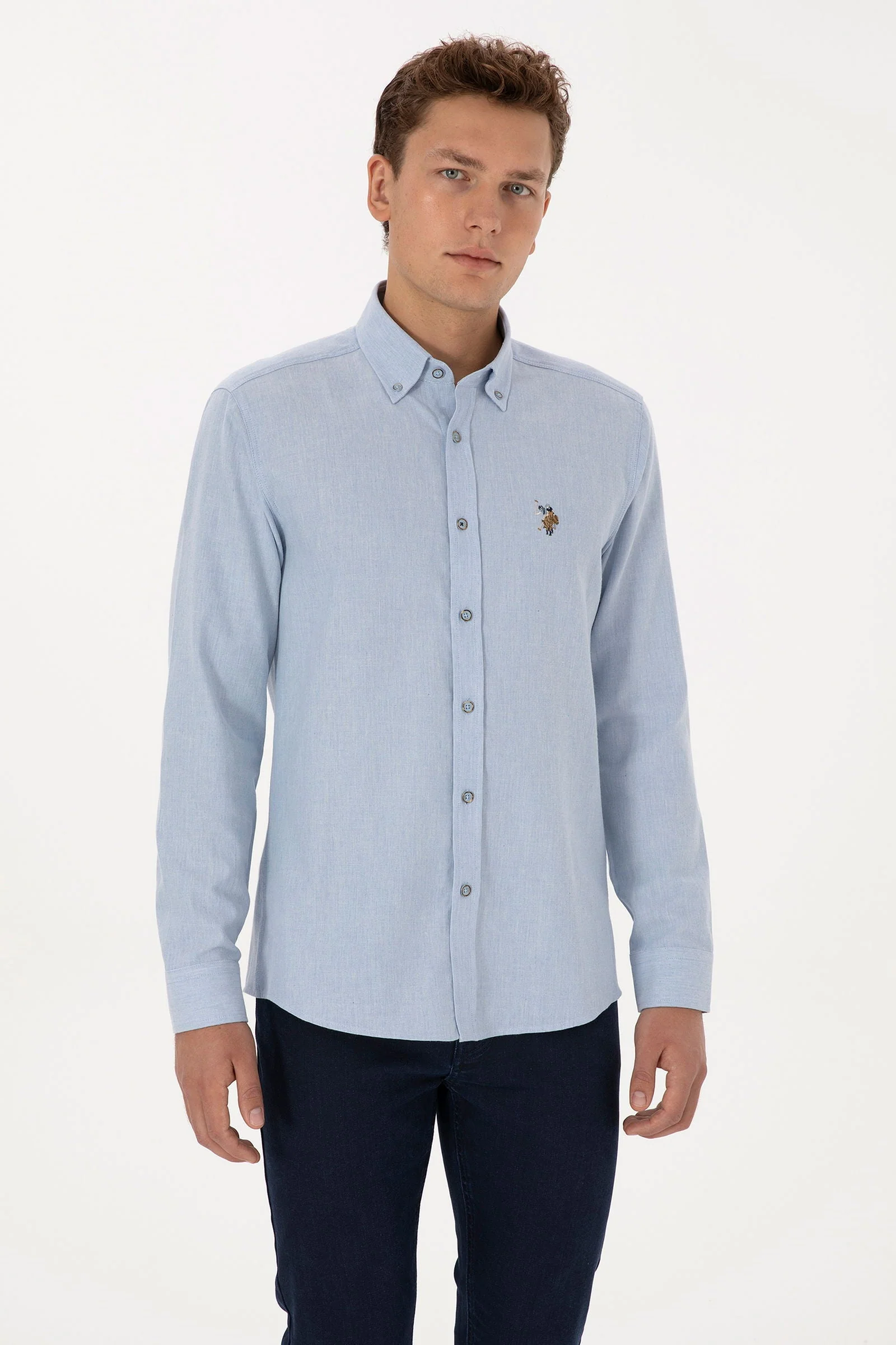 CHEMISE AKIS BLUE LIGHT