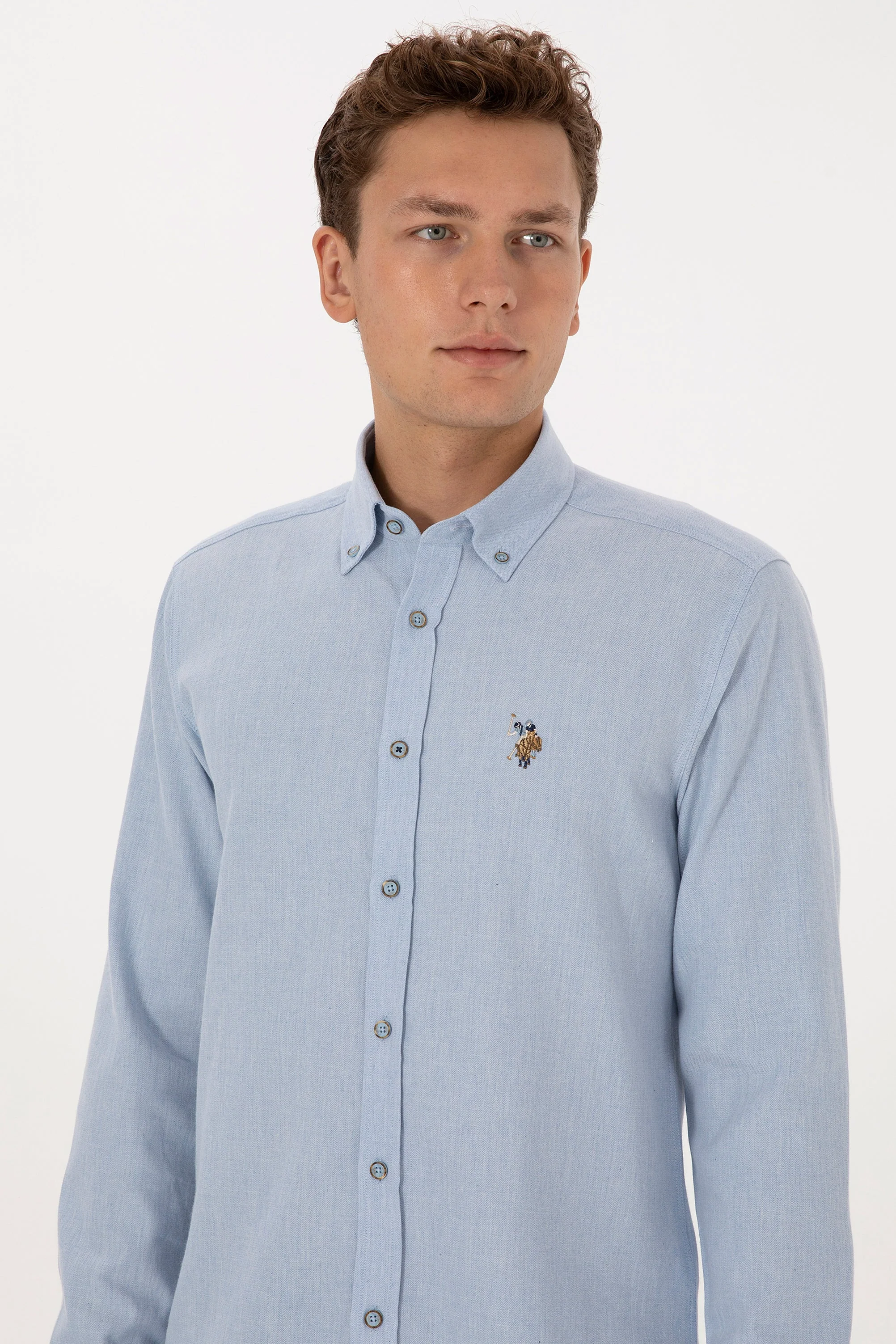 CHEMISE AKIS BLUE LIGHT - Image 2