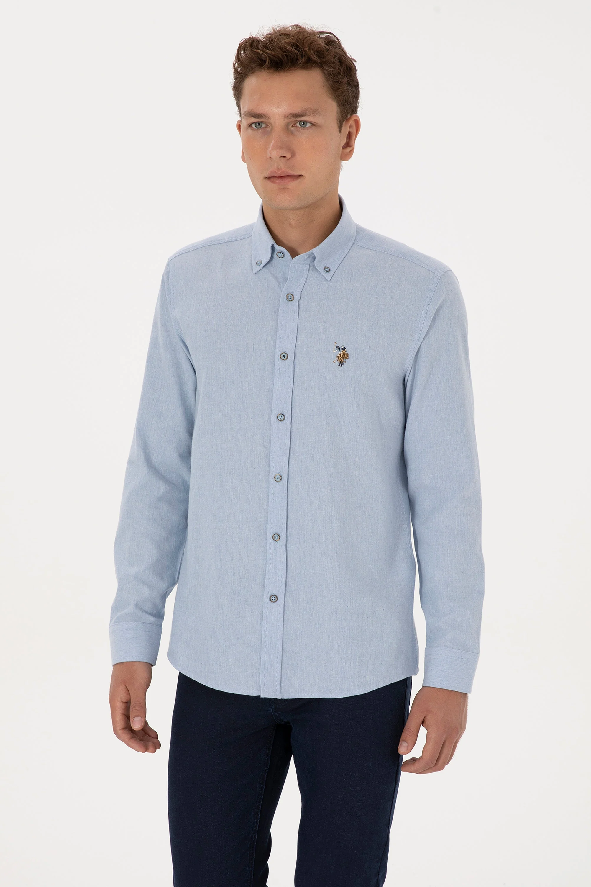 CHEMISE AKIS BLUE LIGHT - Image 3