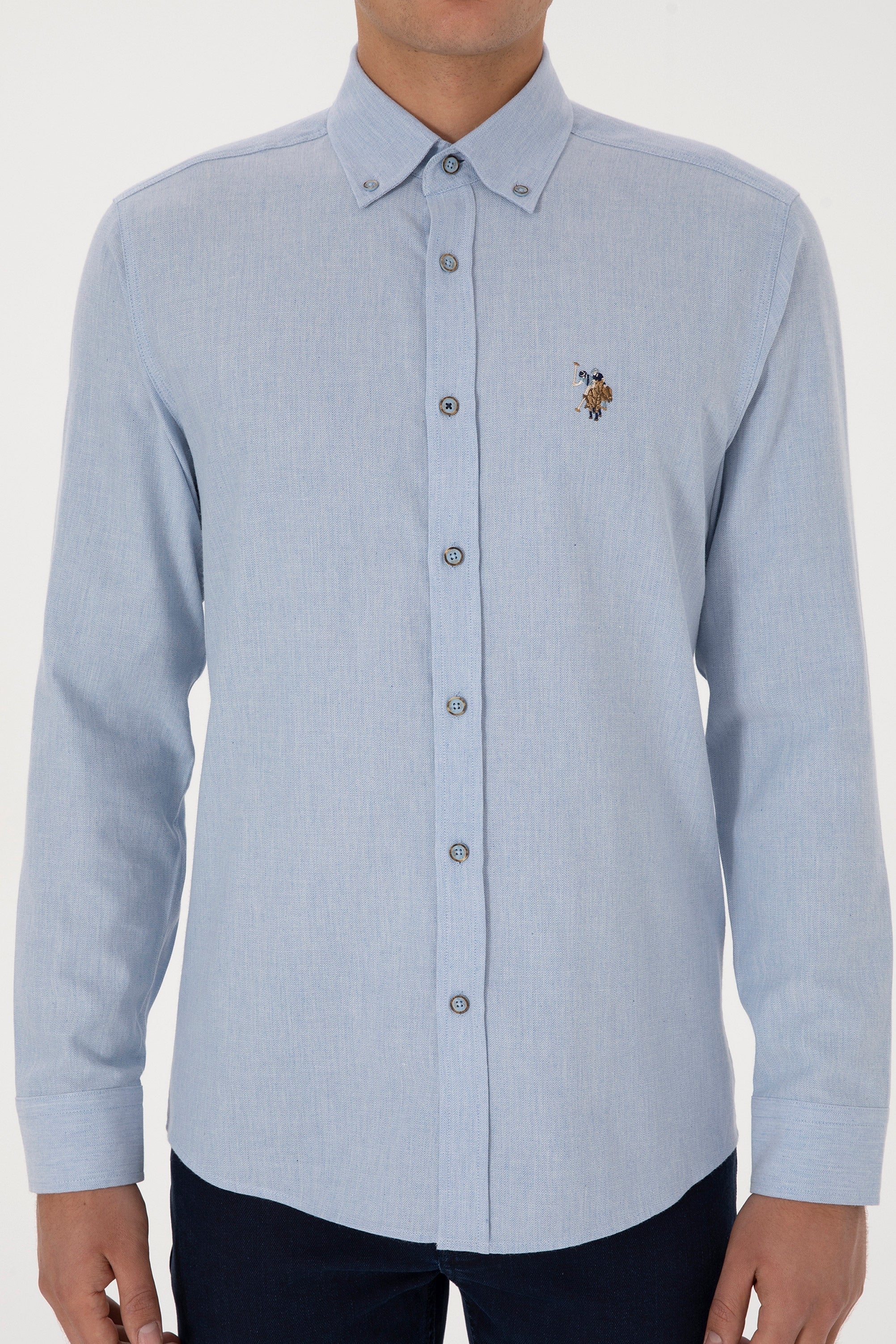 CHEMISE AKIS BLUE LIGHT - Image 6