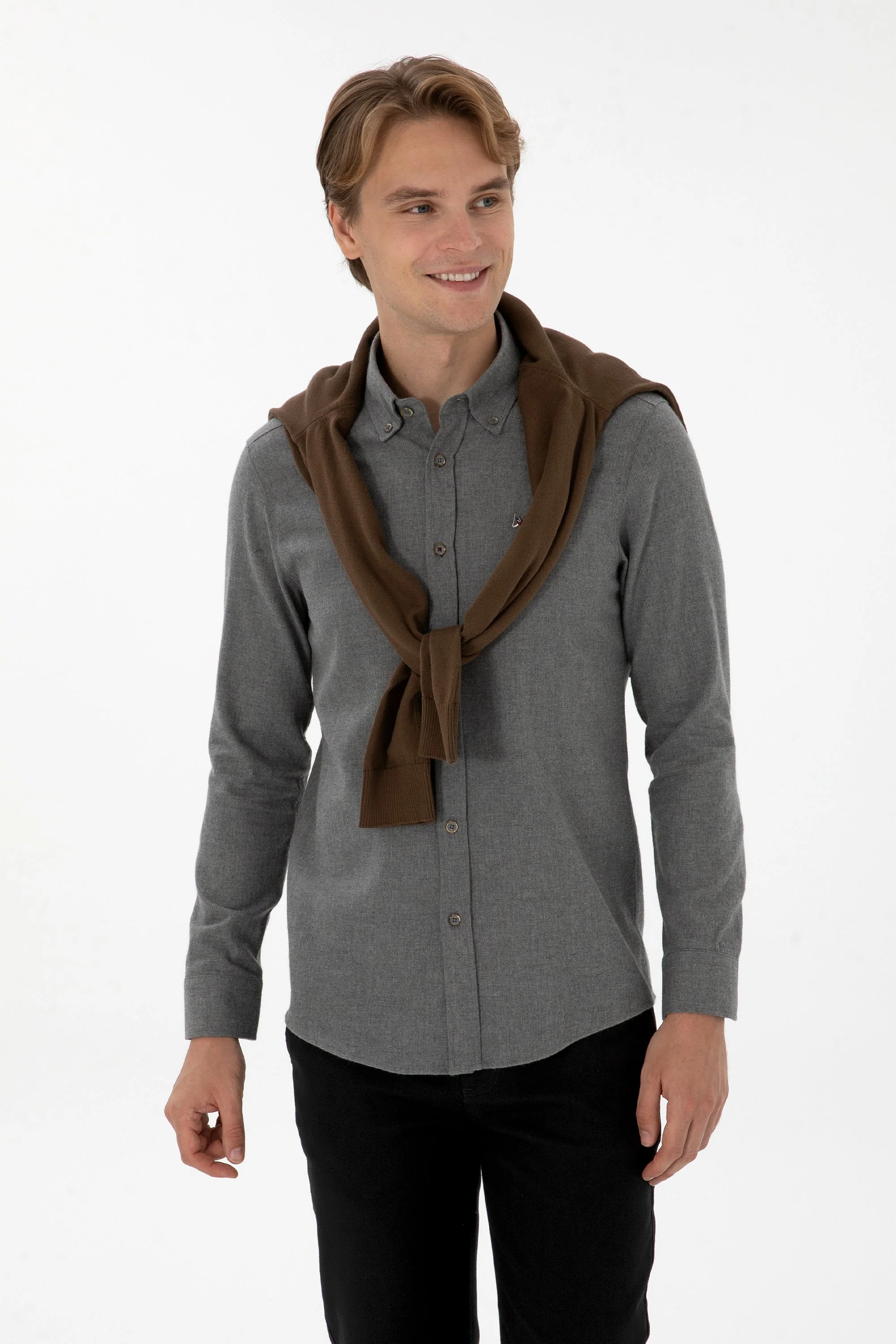 CHEMISE AKIS GREY - Image 3