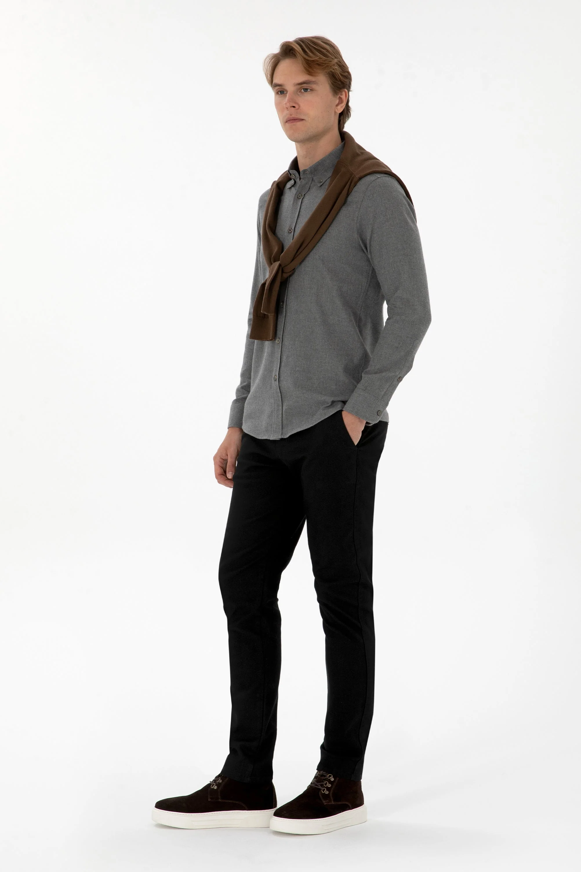 CHEMISE AKIS GREY - Image 4