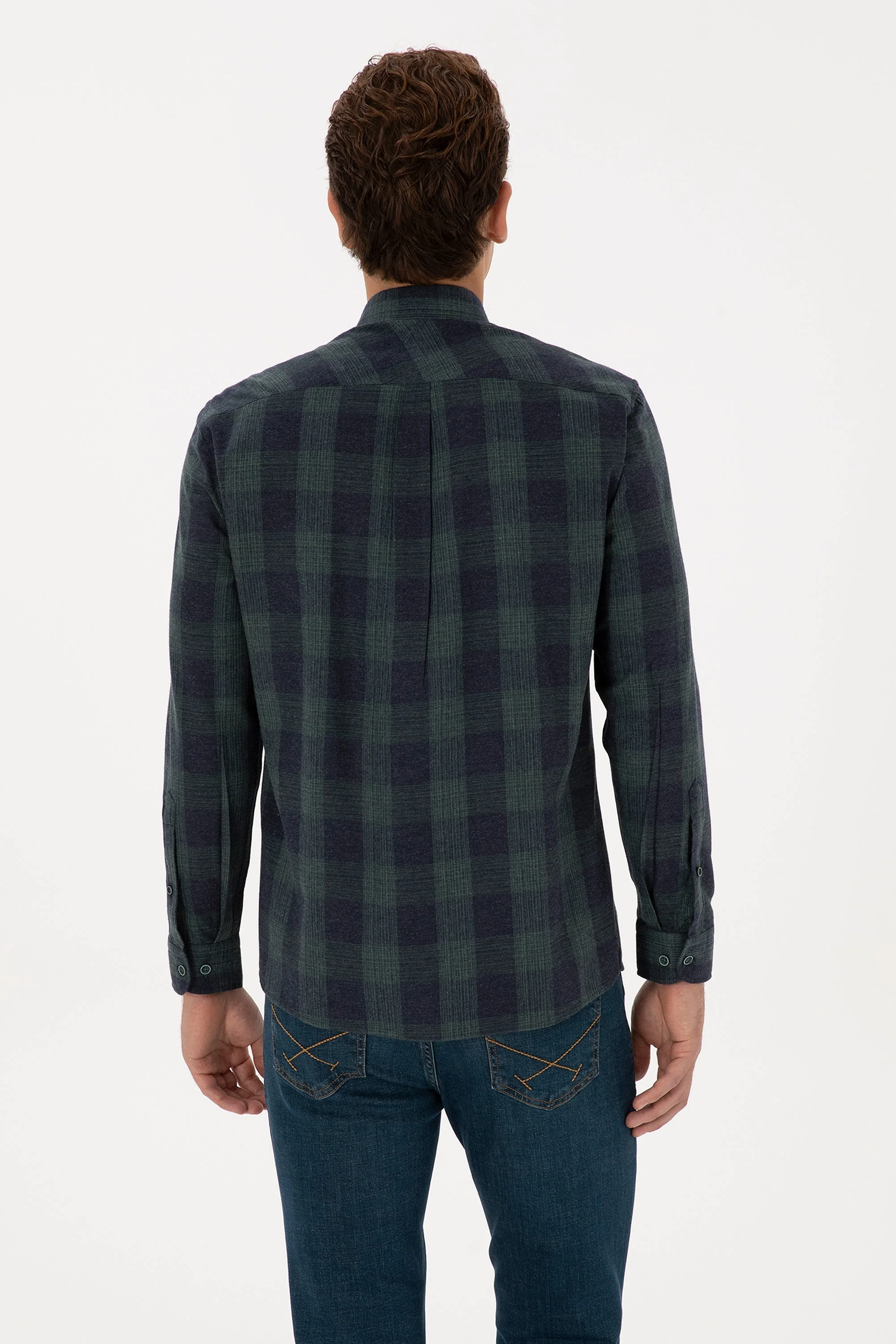 CHEMISE ASSELA GREEN FONCE - Image 2