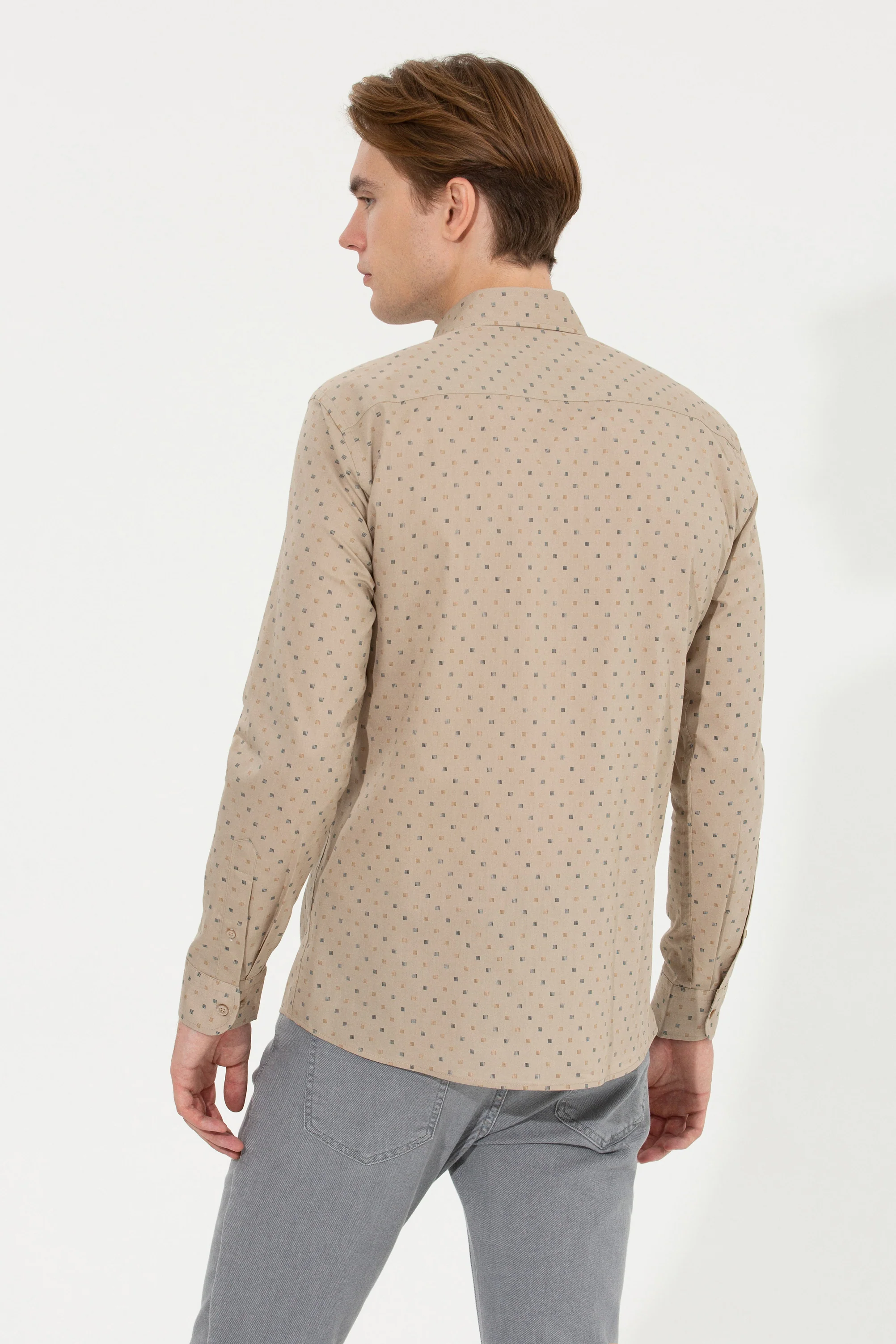 CHEMISE BEIGE ISMO - Image 4