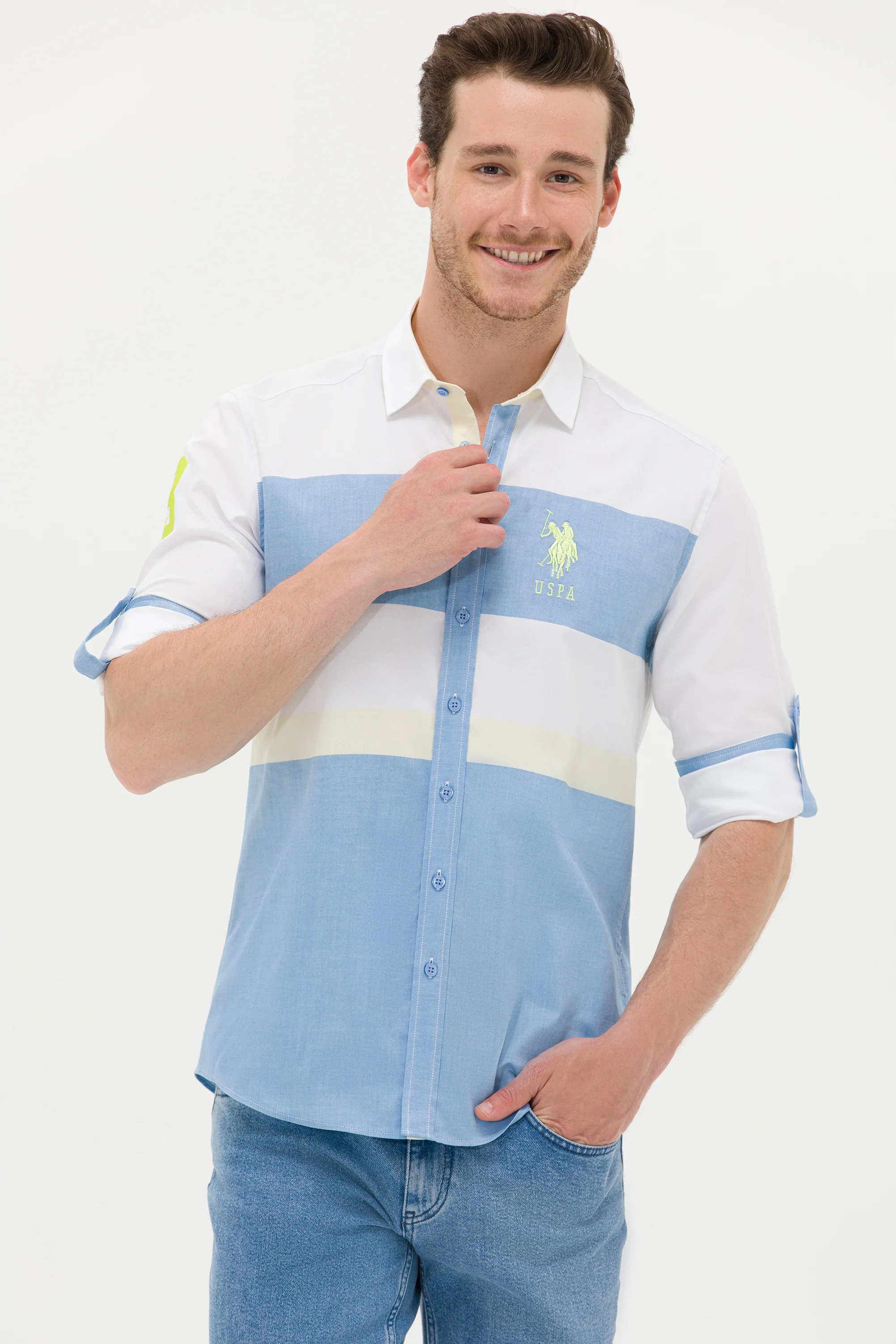 CHEMISE BLEU CLAIR ROKIA - Image 3