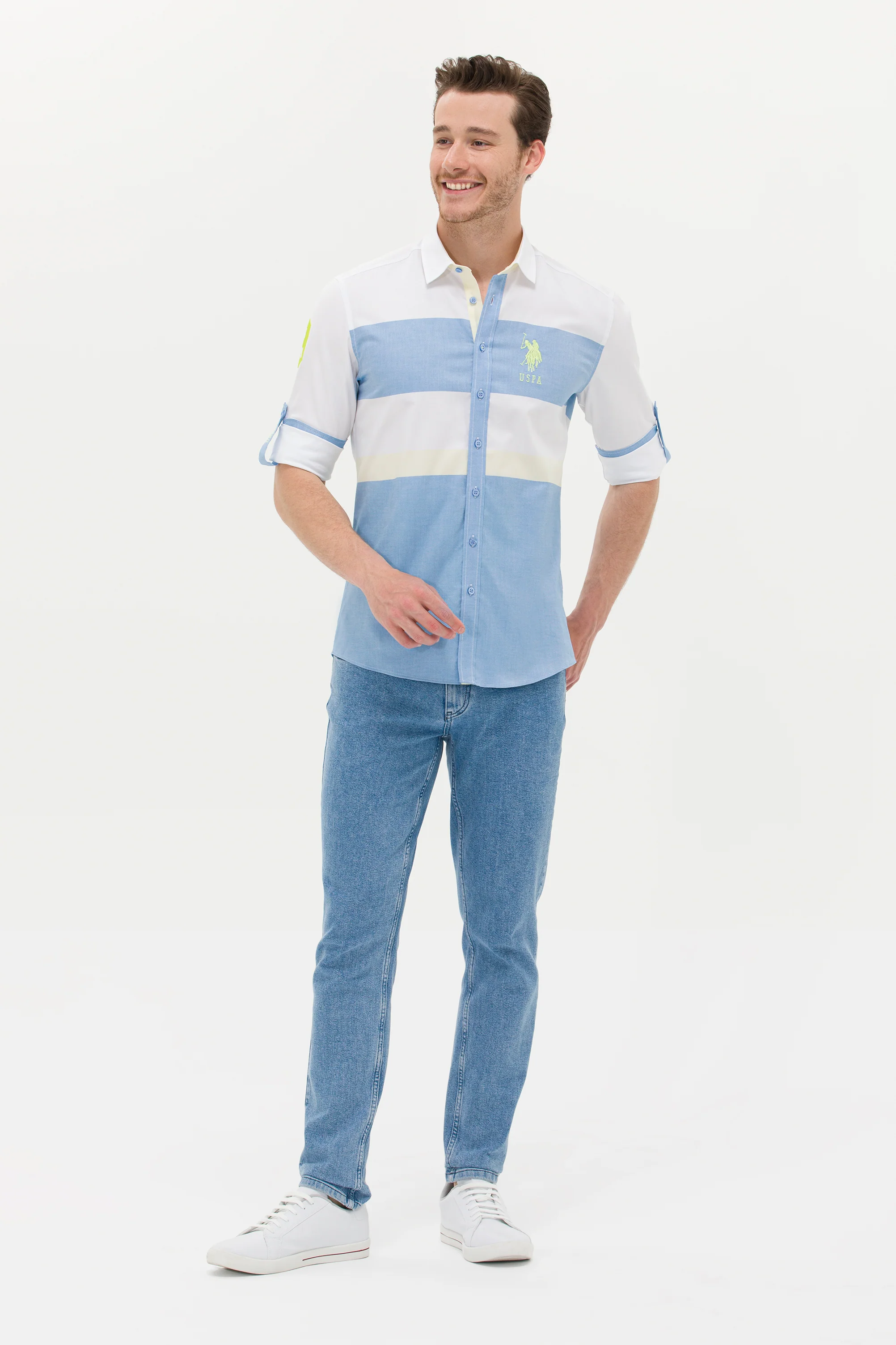 CHEMISE BLEU CLAIR ROKIA - Image 4