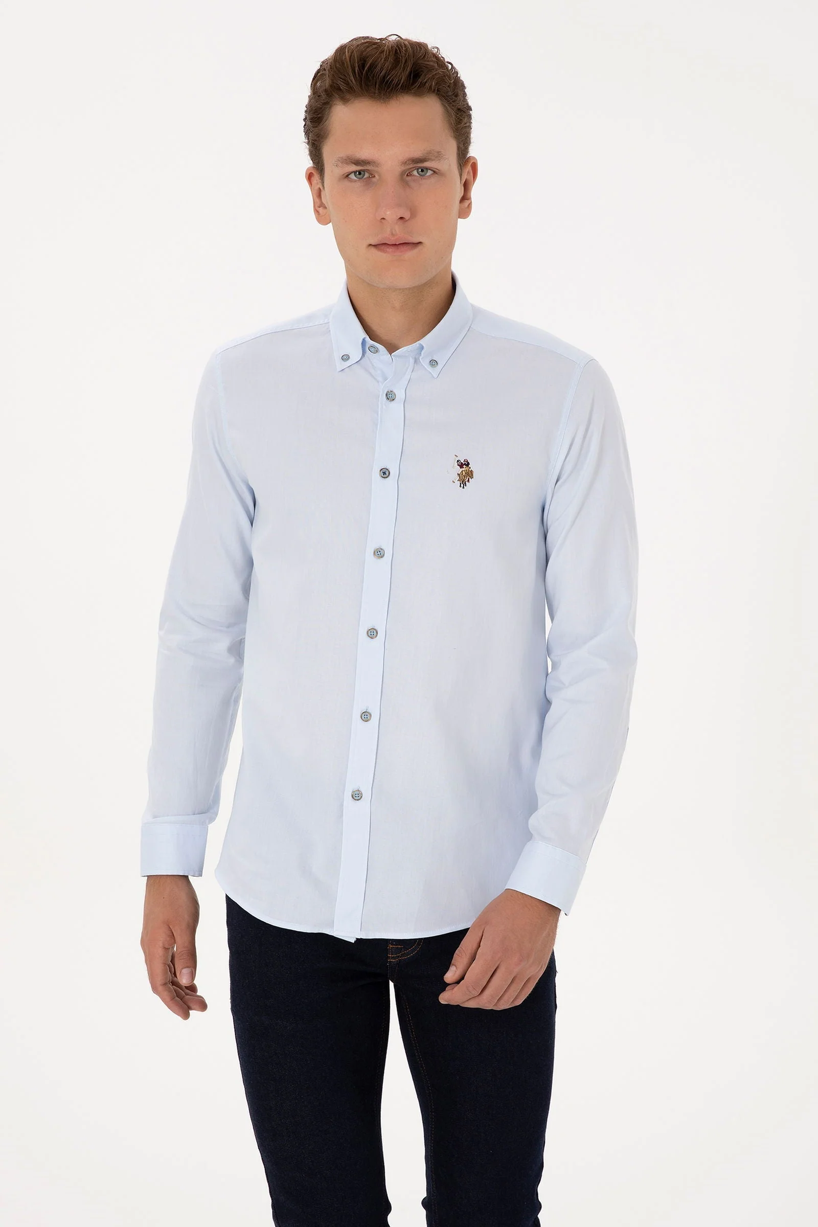 CHEMISE CEDCOLOR BLUE LIGHT