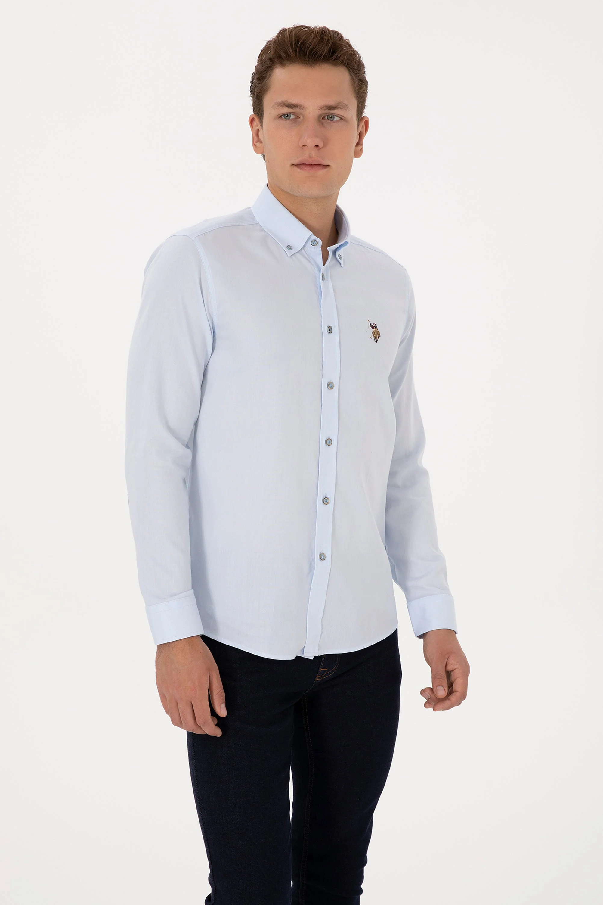 CHEMISE CEDCOLOR BLUE LIGHT - Image 3