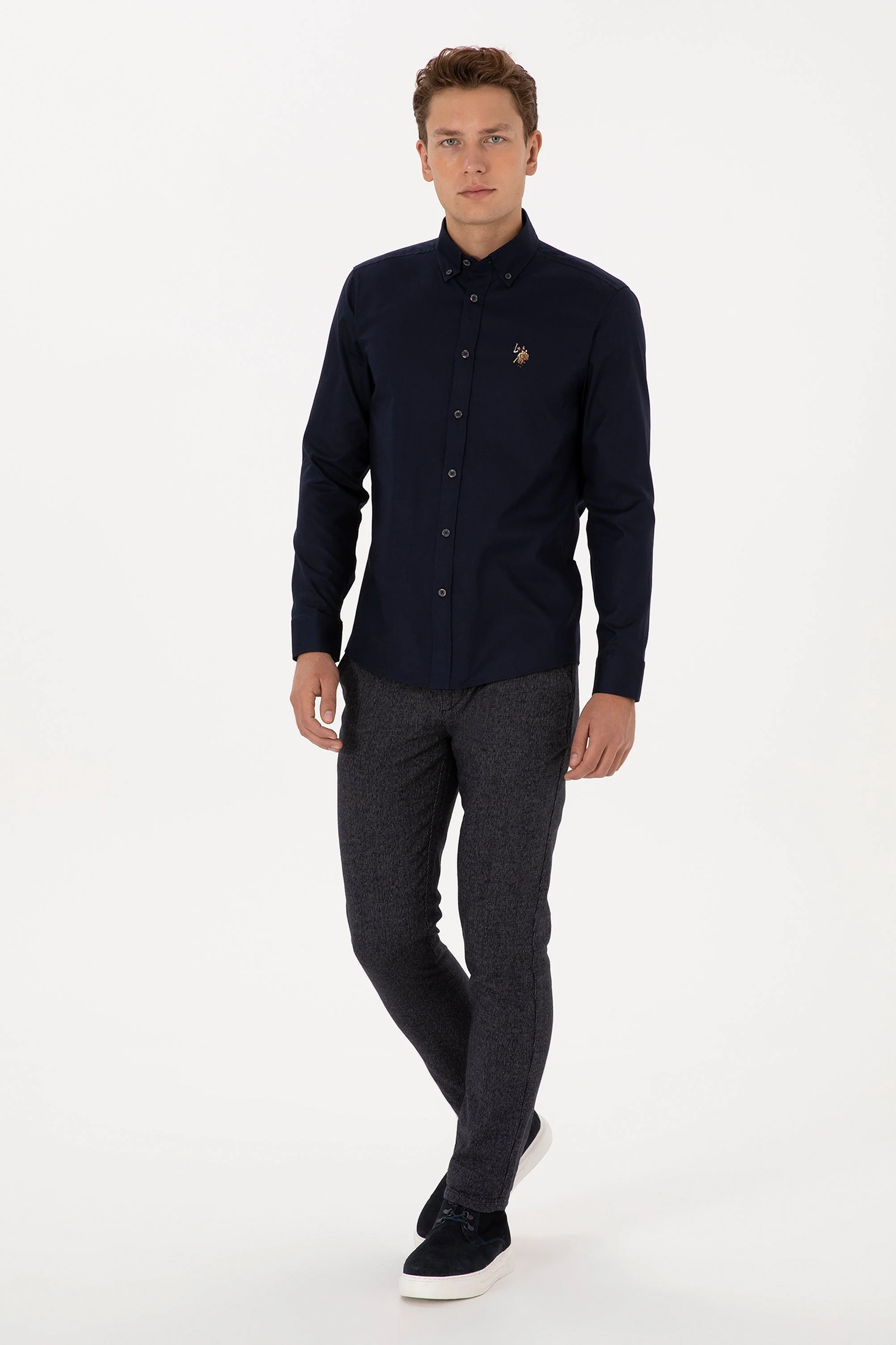 CHEMISE CEDCOLOR NAVY BLUE - Image 4