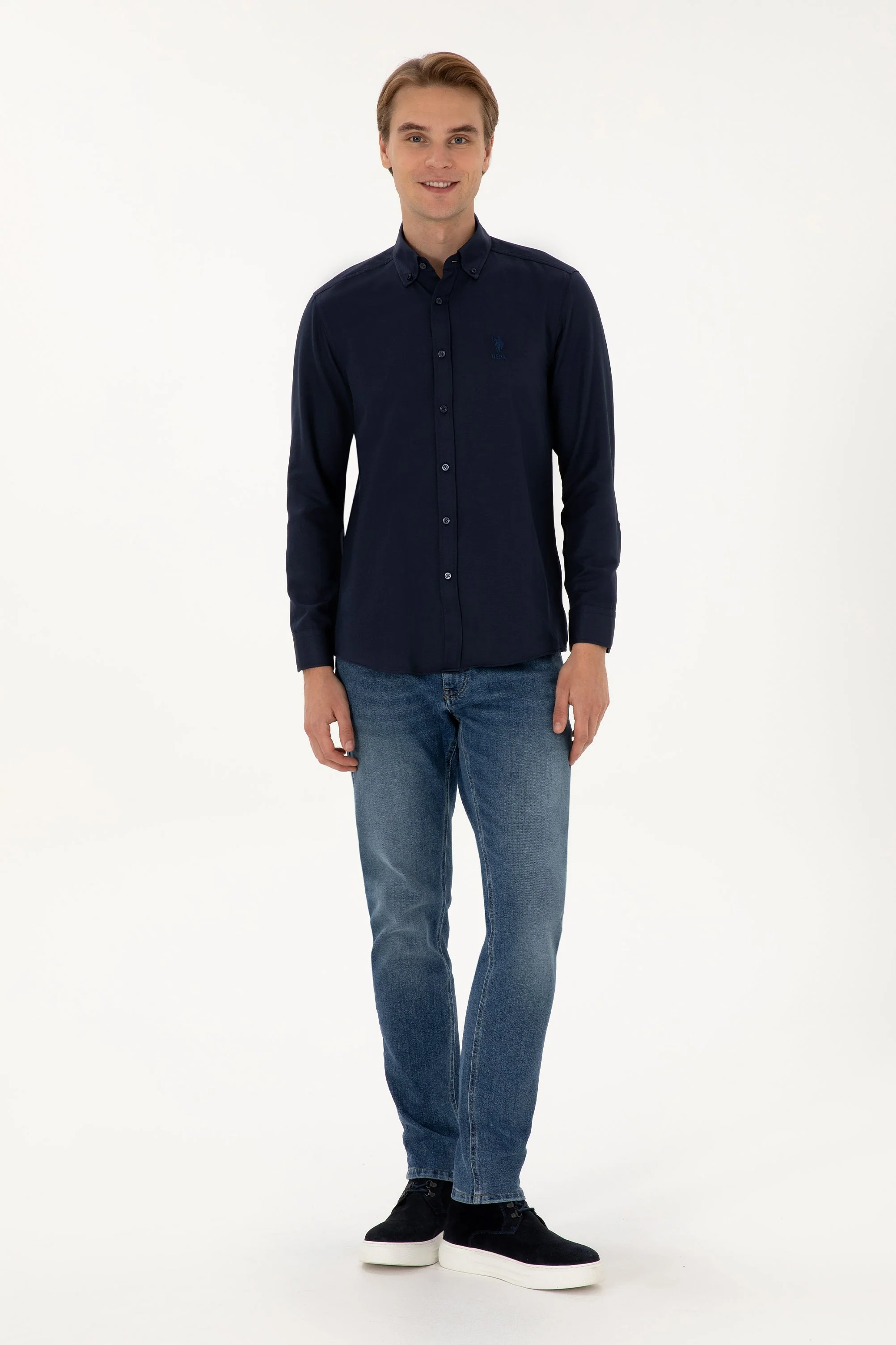 CHEMISE GOX NAVY BLUE - Image 4