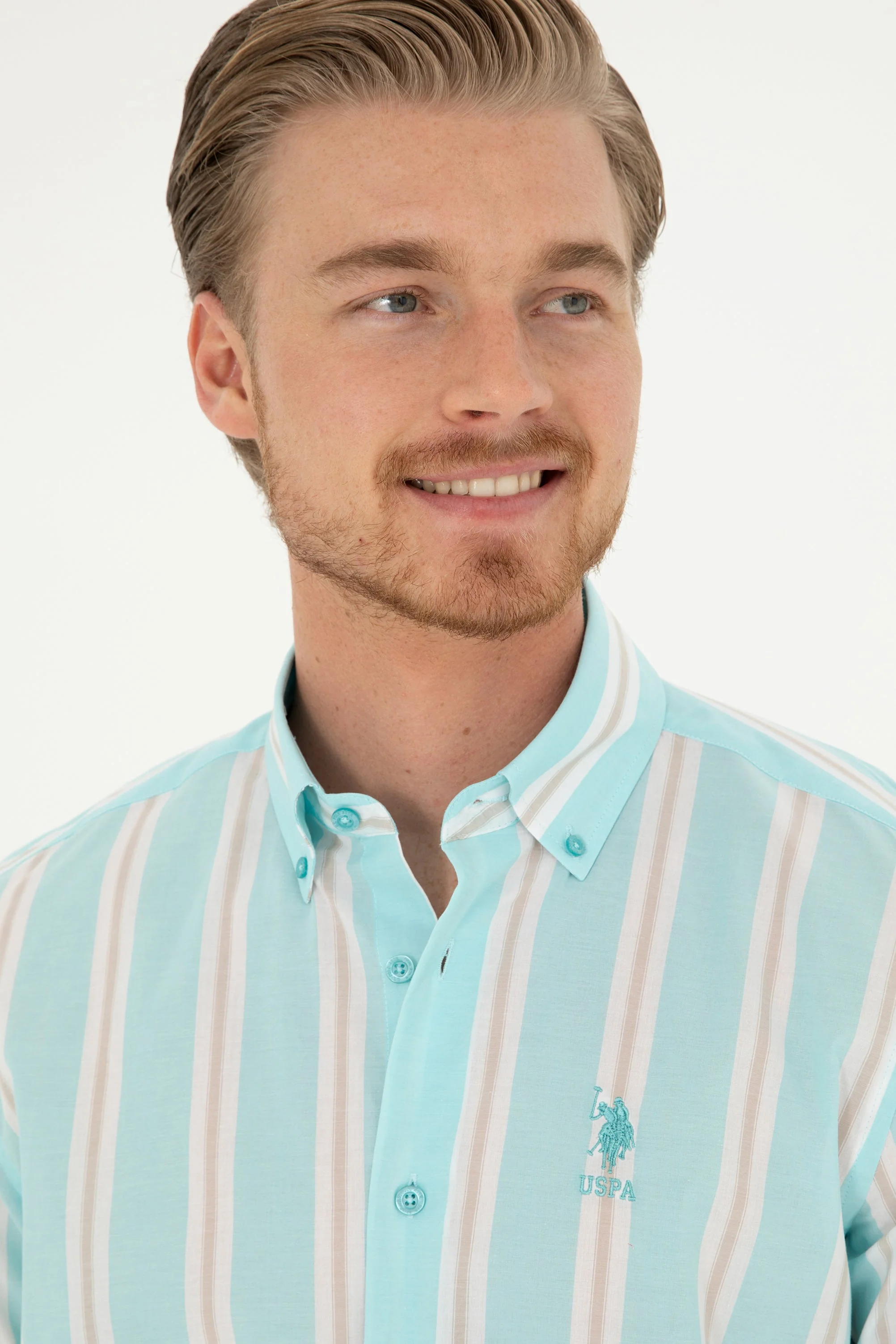 CHEMISE HOMME ALAN GREEN MENTH - Image 2