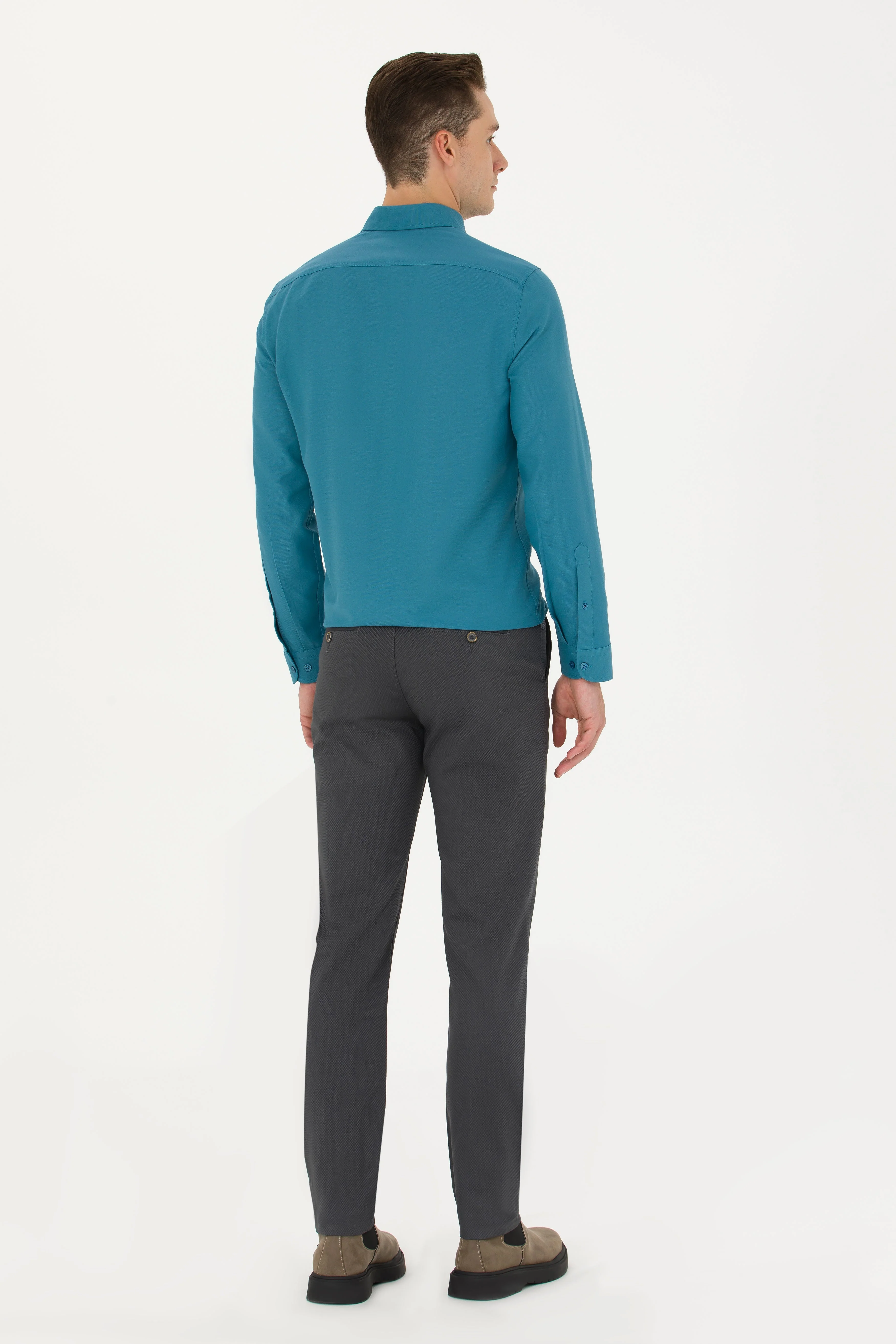 CHINOS DAMES GRIS FONCE - Image 4