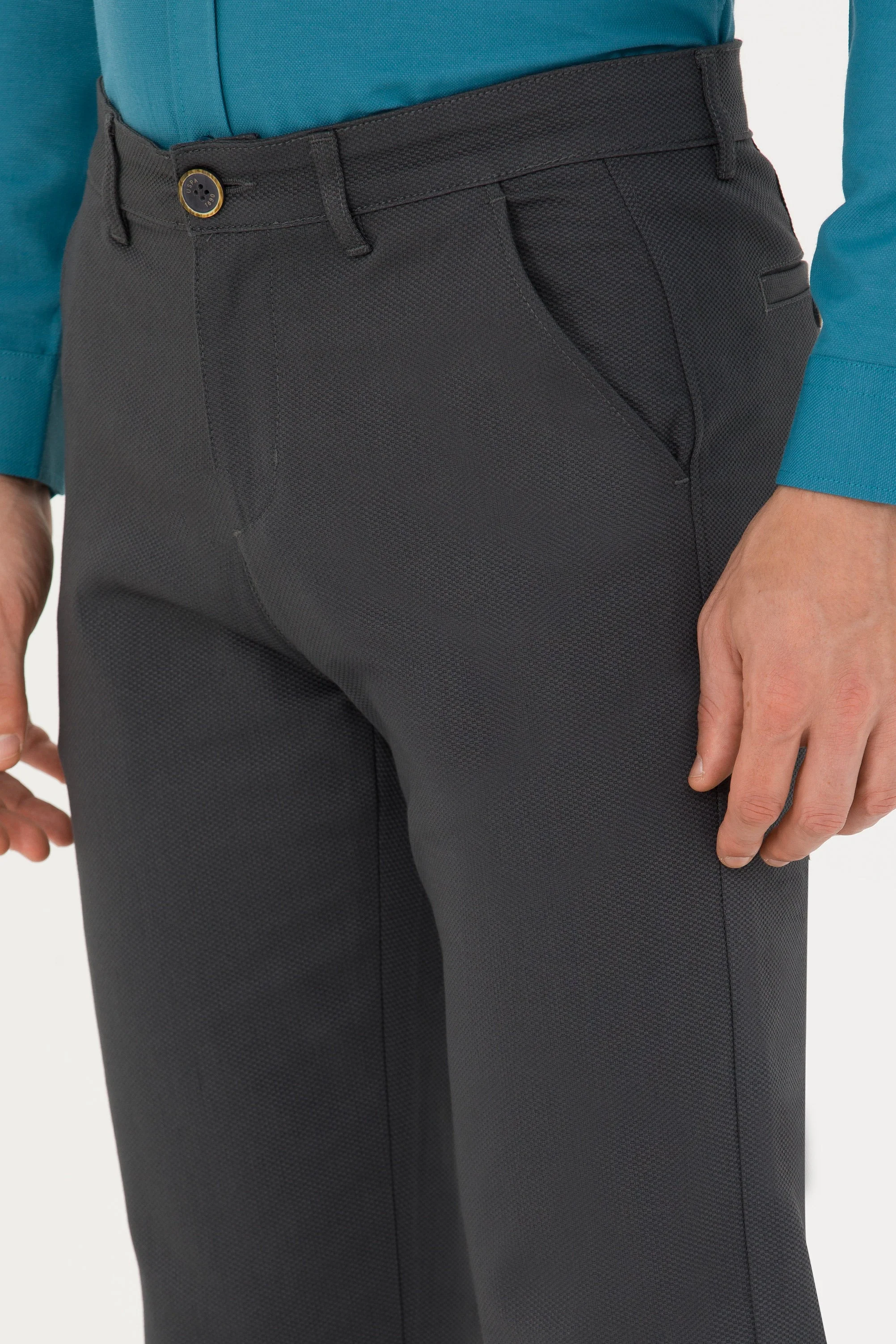 CHINOS DAMES GRIS FONCE - Image 6
