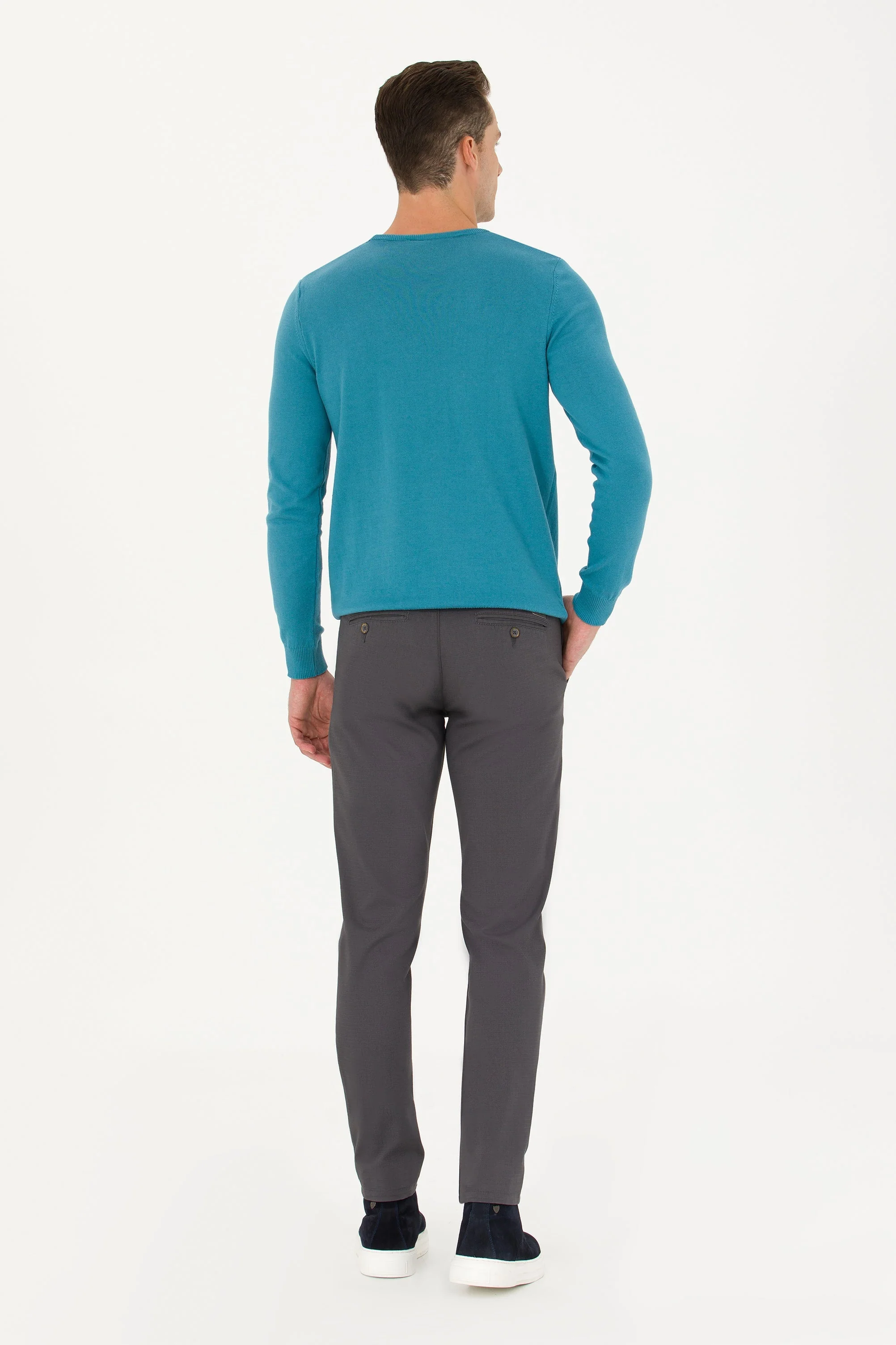 CHINOS KENZI  BLEU FONCE - Image 4