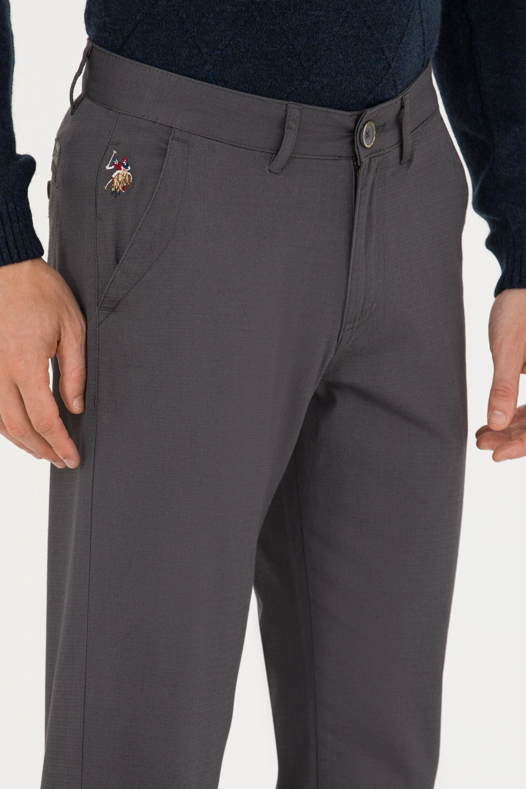 CHINOS KENZI-REG GRIS FONCE - Image 5