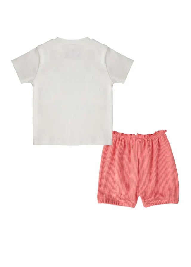 ENSEMBLE 02 PIECES T-SHIRT ET SHORT BEBE - Image 3