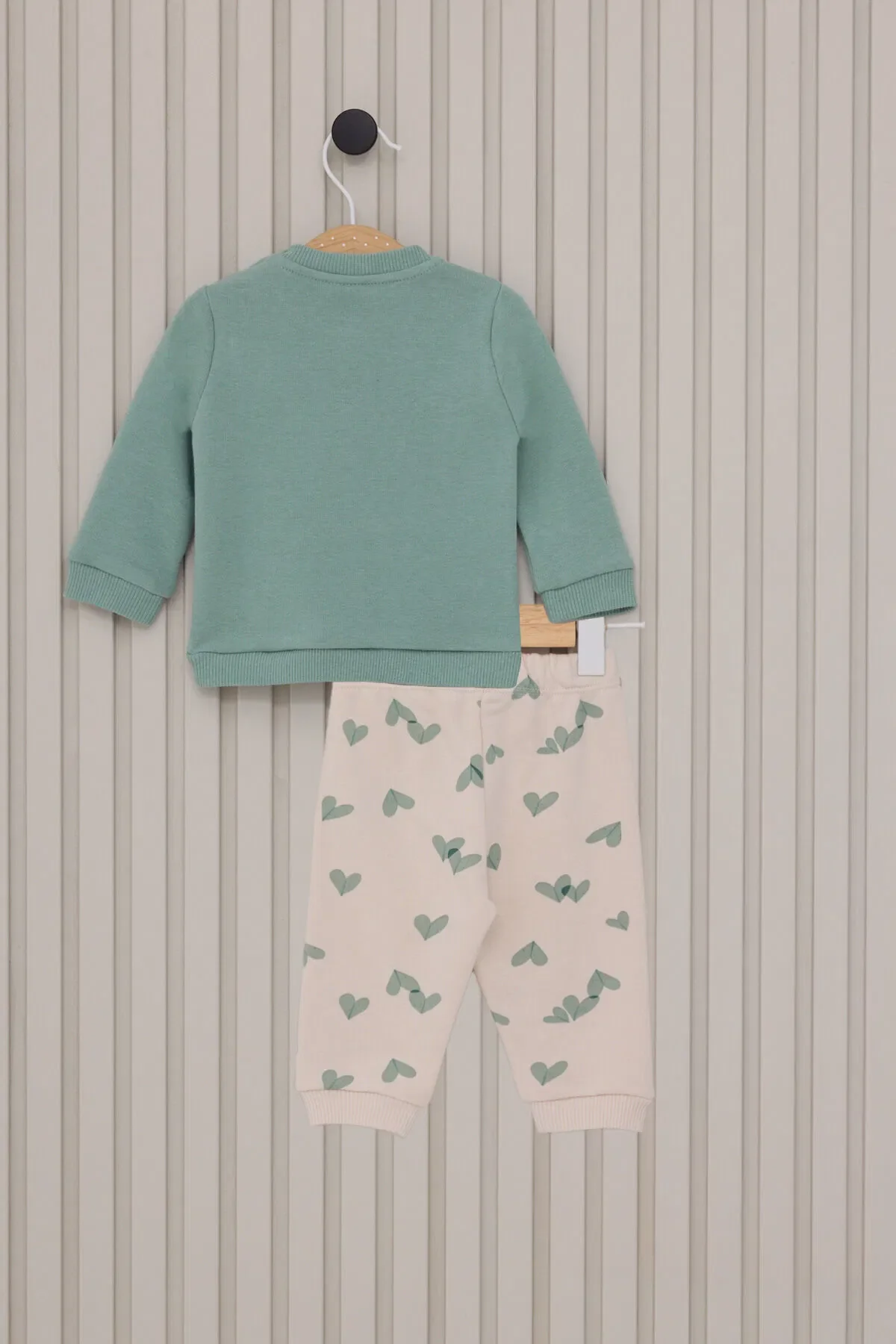 ENSEMBLE 2 PIECES BEBE VERT - Image 4