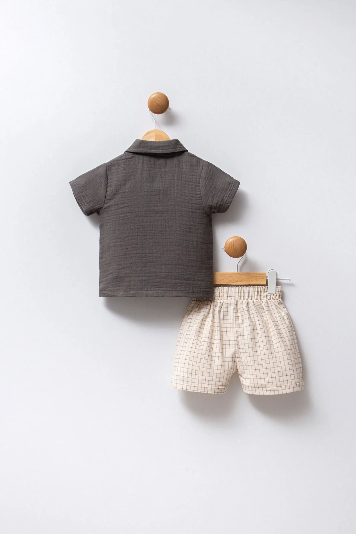 ENSEMBLE 2 PIECES BOY ANTHARCITE MELANGE - Image 4