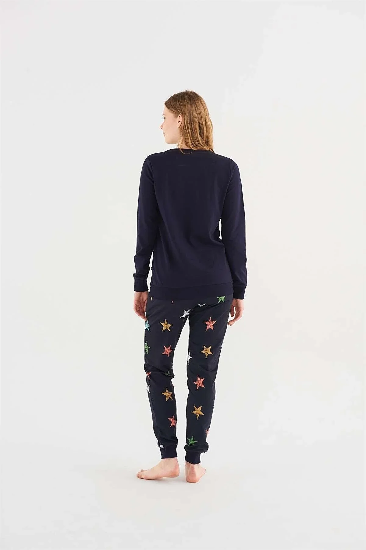 ENSEMBLE PYJAMA 02 PIECES BLEU MARINE - Image 3