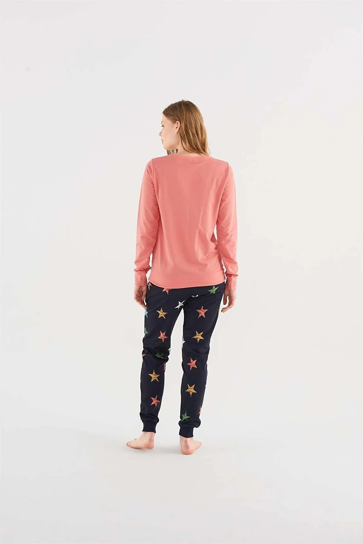 ENSEMBLE PYJAMA 02 PIECES SAUMON - Image 3