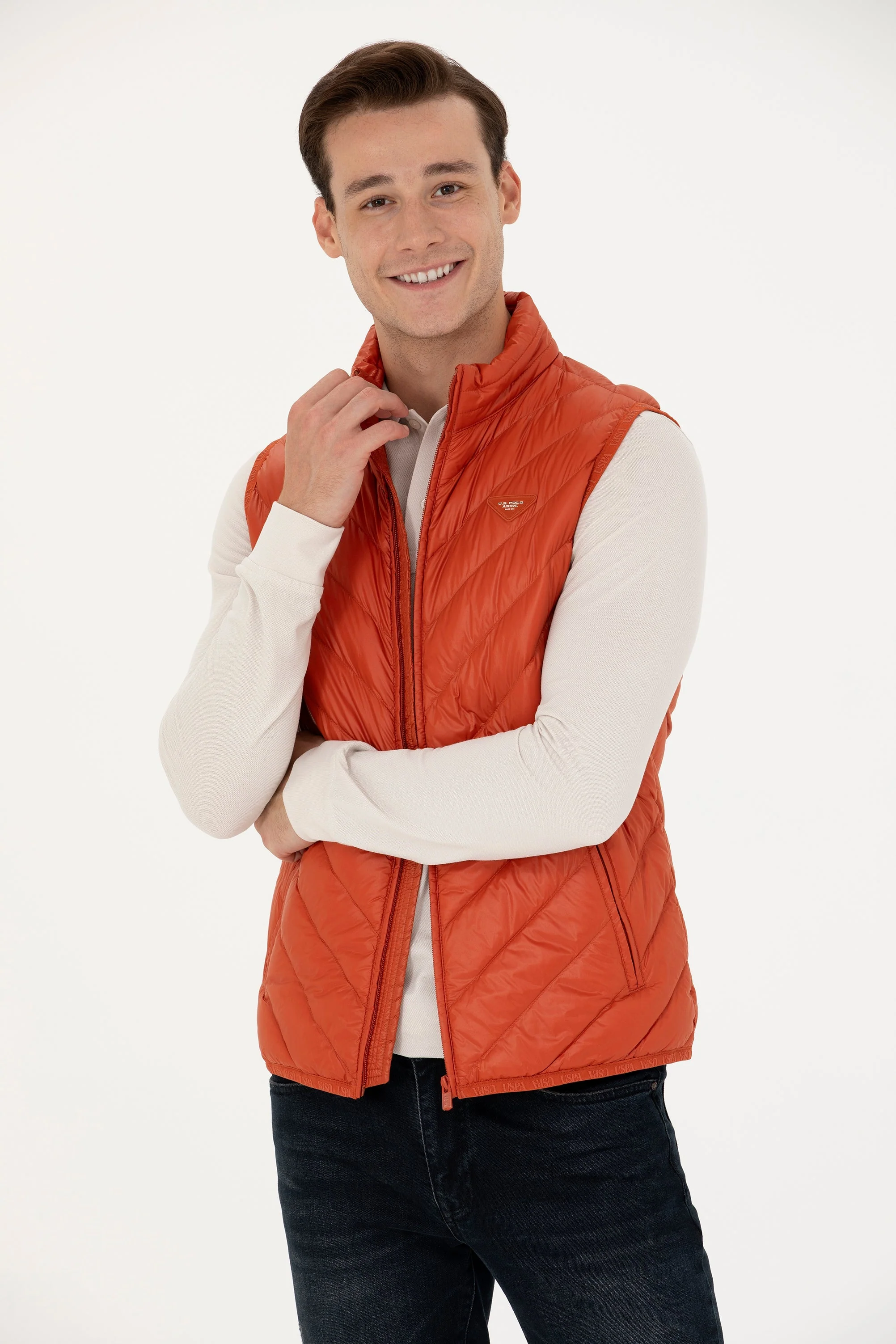 GILET DOUDOUNE FRANCIS ORANGE - Image 5