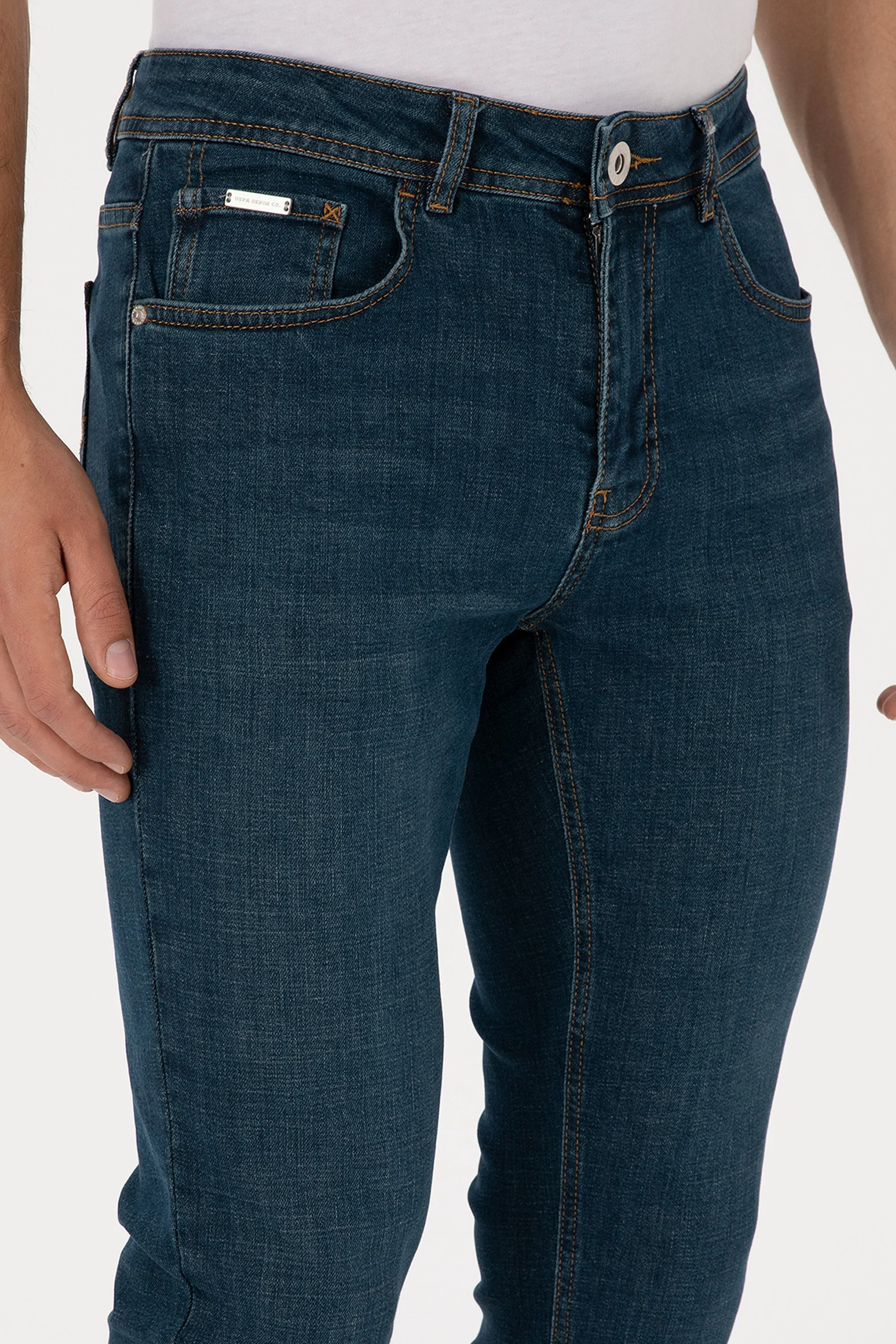 JEANS CORE-GREEN BLUE - Image 4
