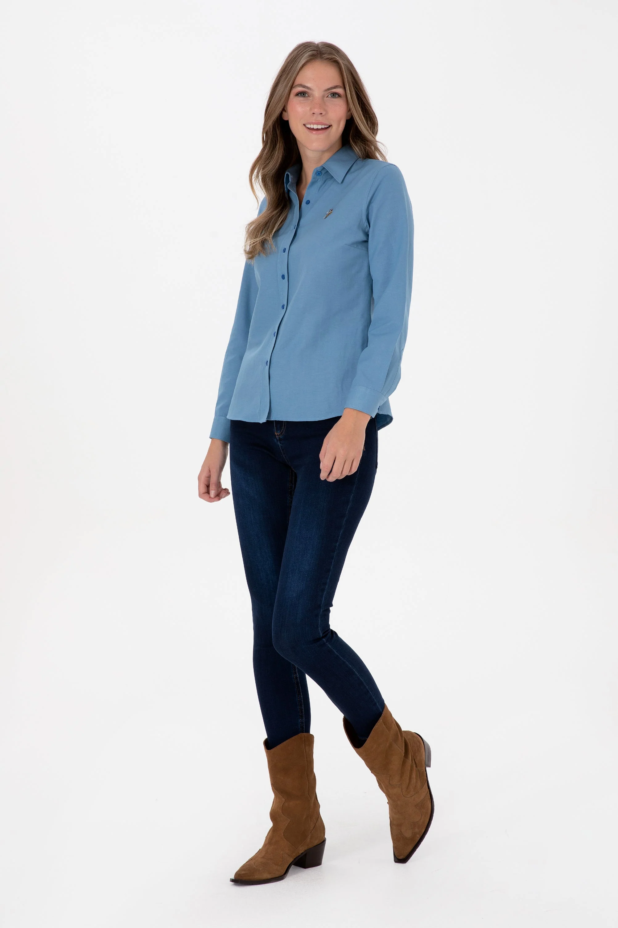 CHEMISE WOXCOLOR BLUE DARK - Image 4