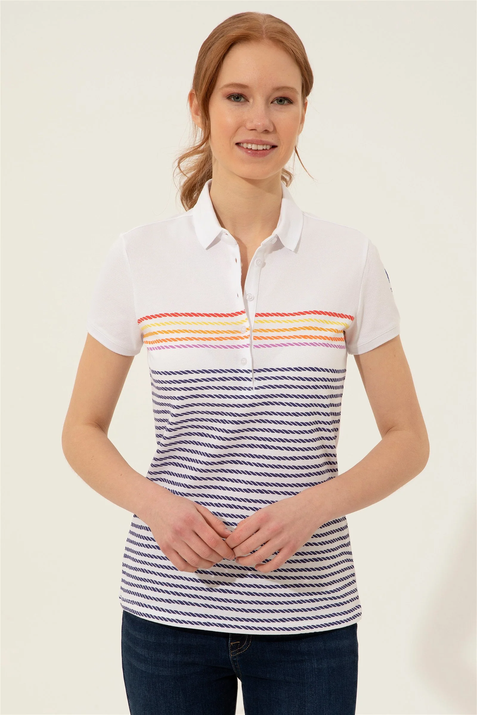 POLO BLANC �� TEXTURE GADE - 1360141VR212 - Image 3