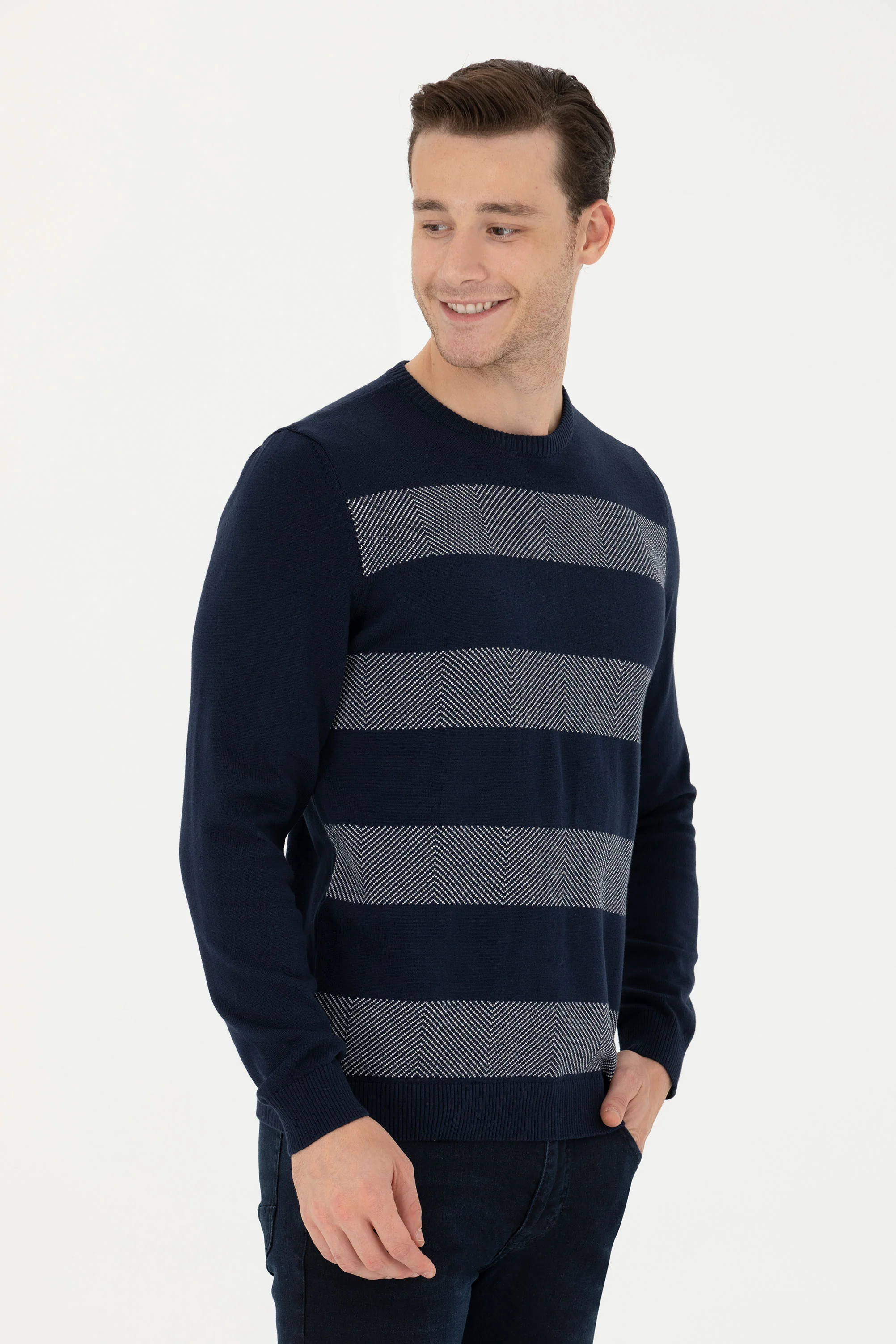 PULL NATUR BLEU MARINE - Image 4
