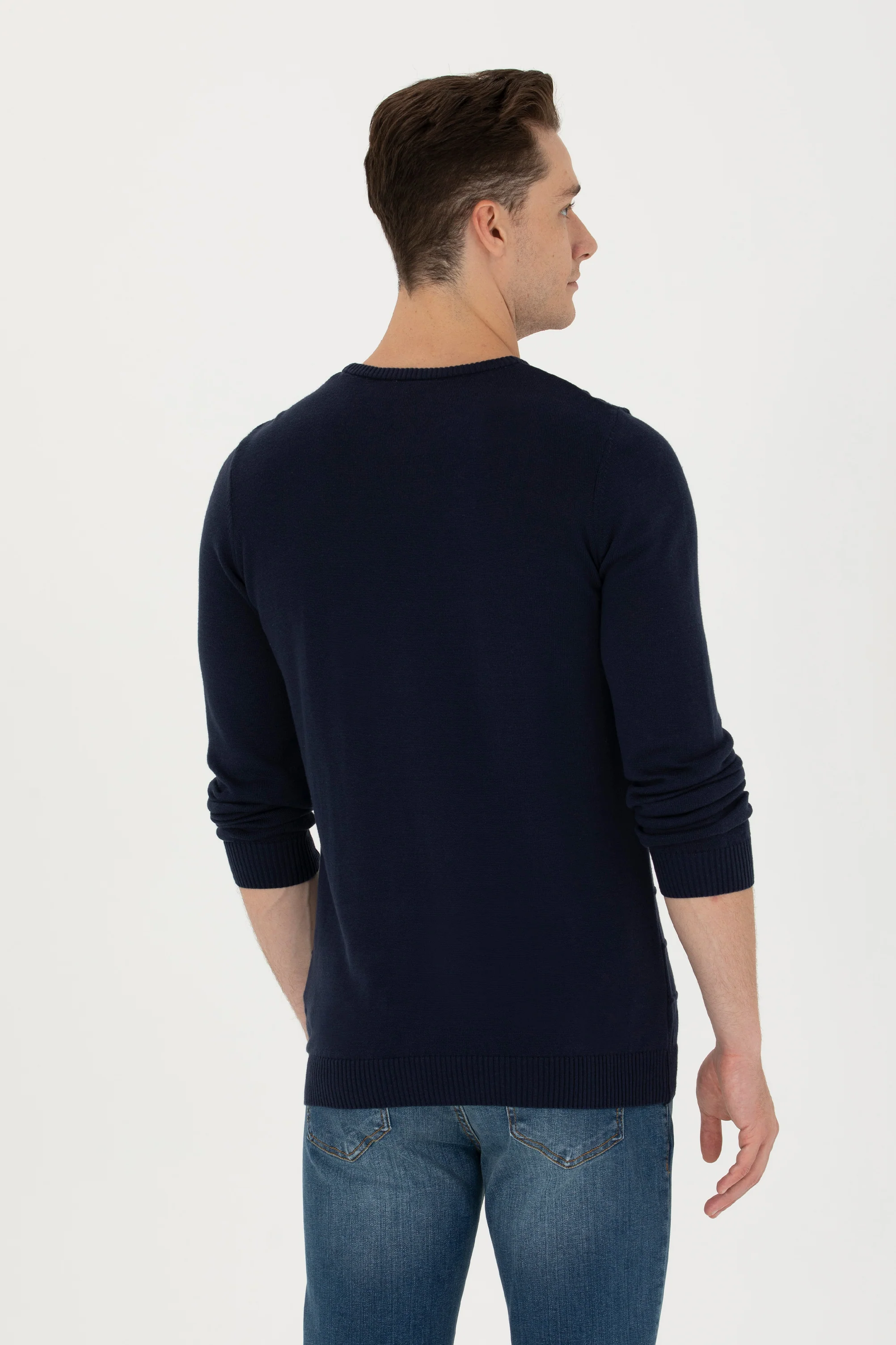 PULL PORTER BLEU MARINE - Image 6