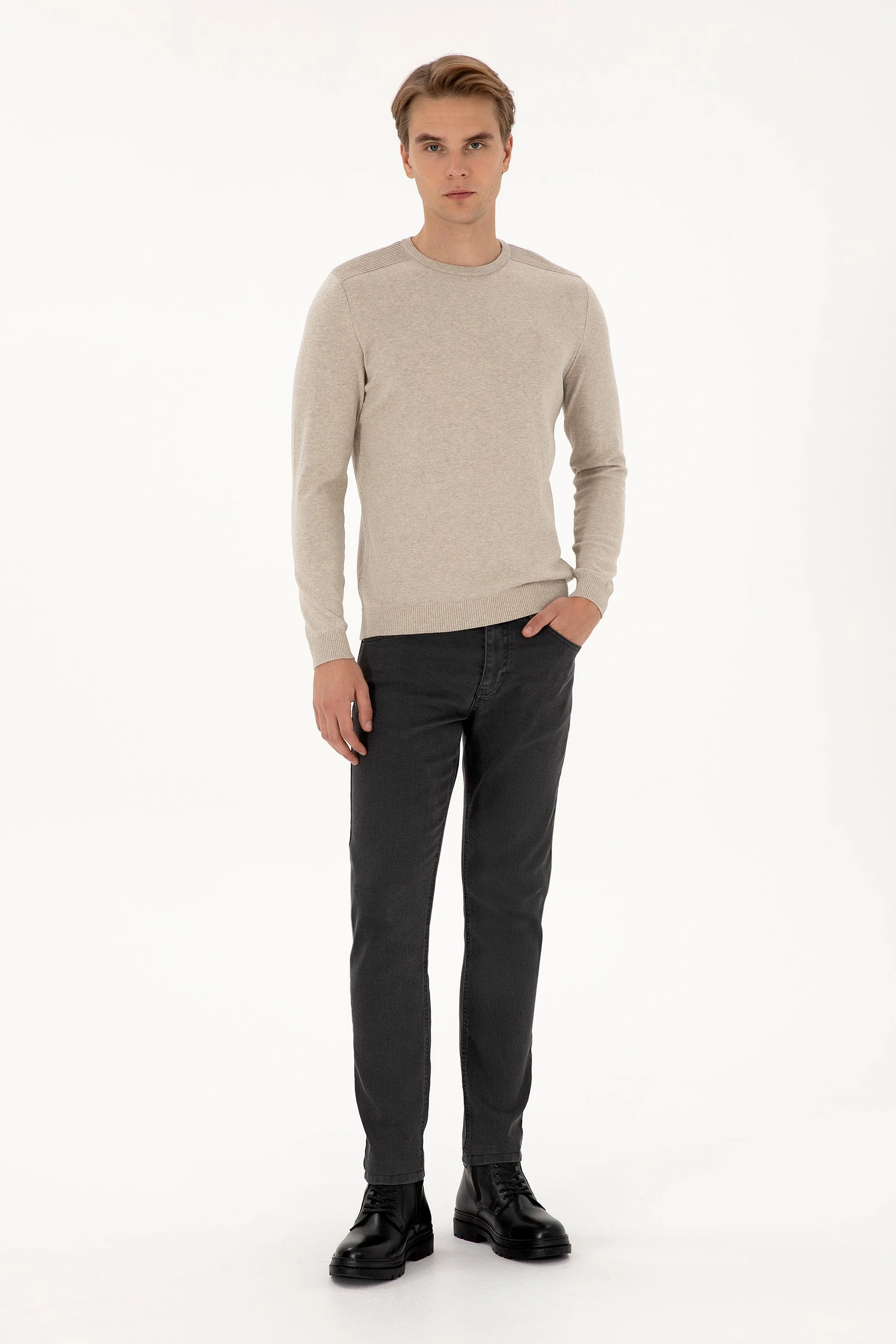 PULL TD01 STONE MELANGE - Image 4