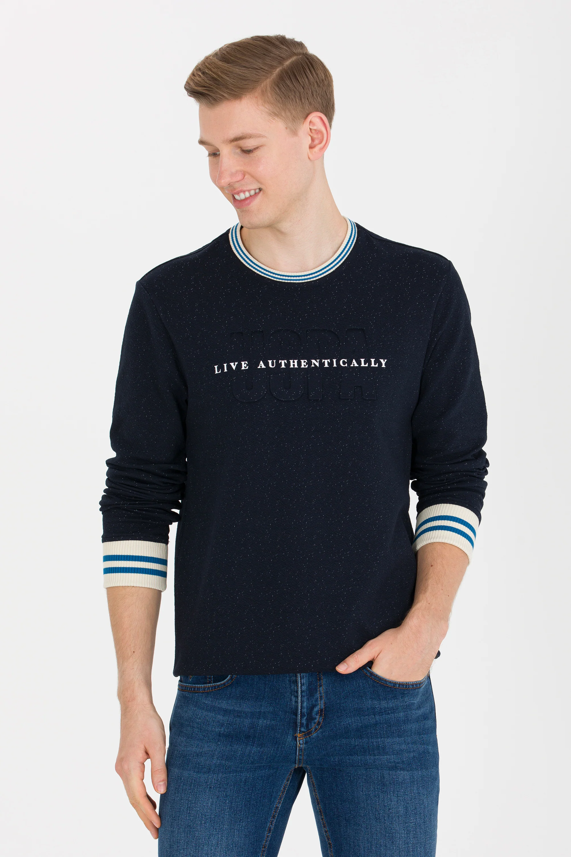 SWEAT BLEU MARINE BERIL - Image 2