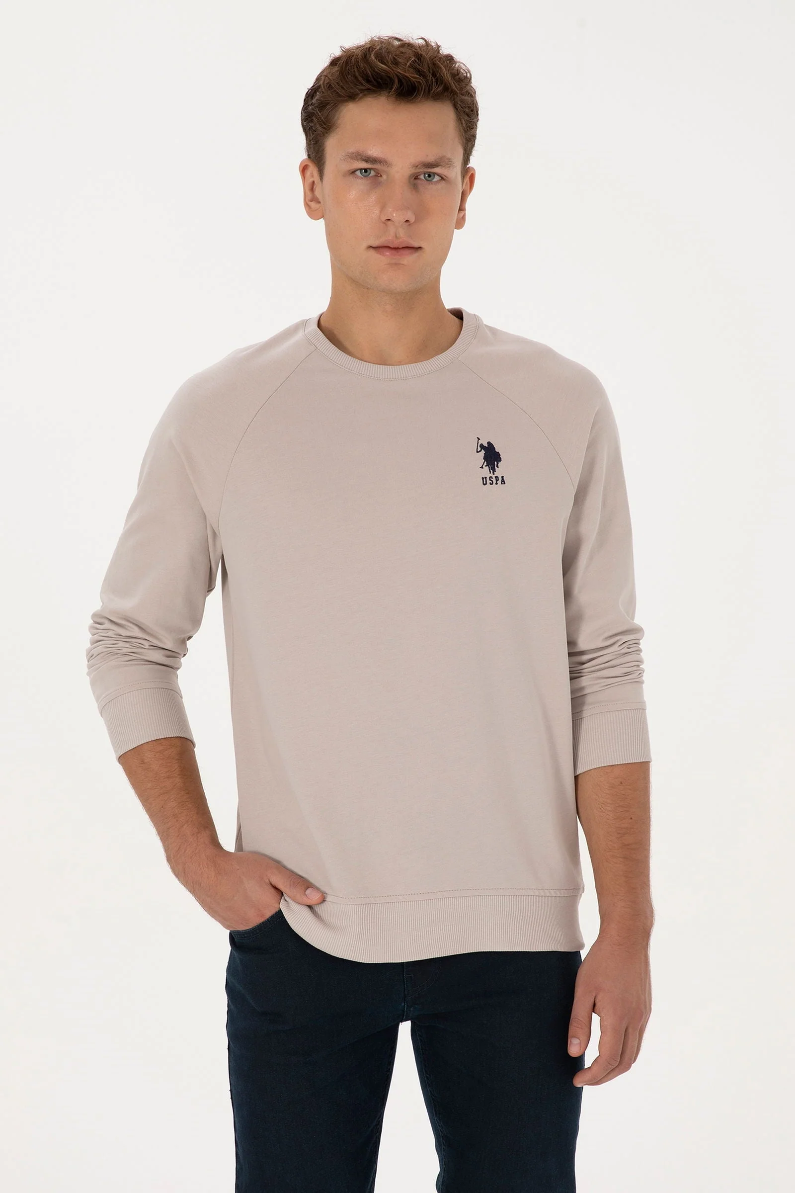 SWEAT-SHIRT GRARDO STONE