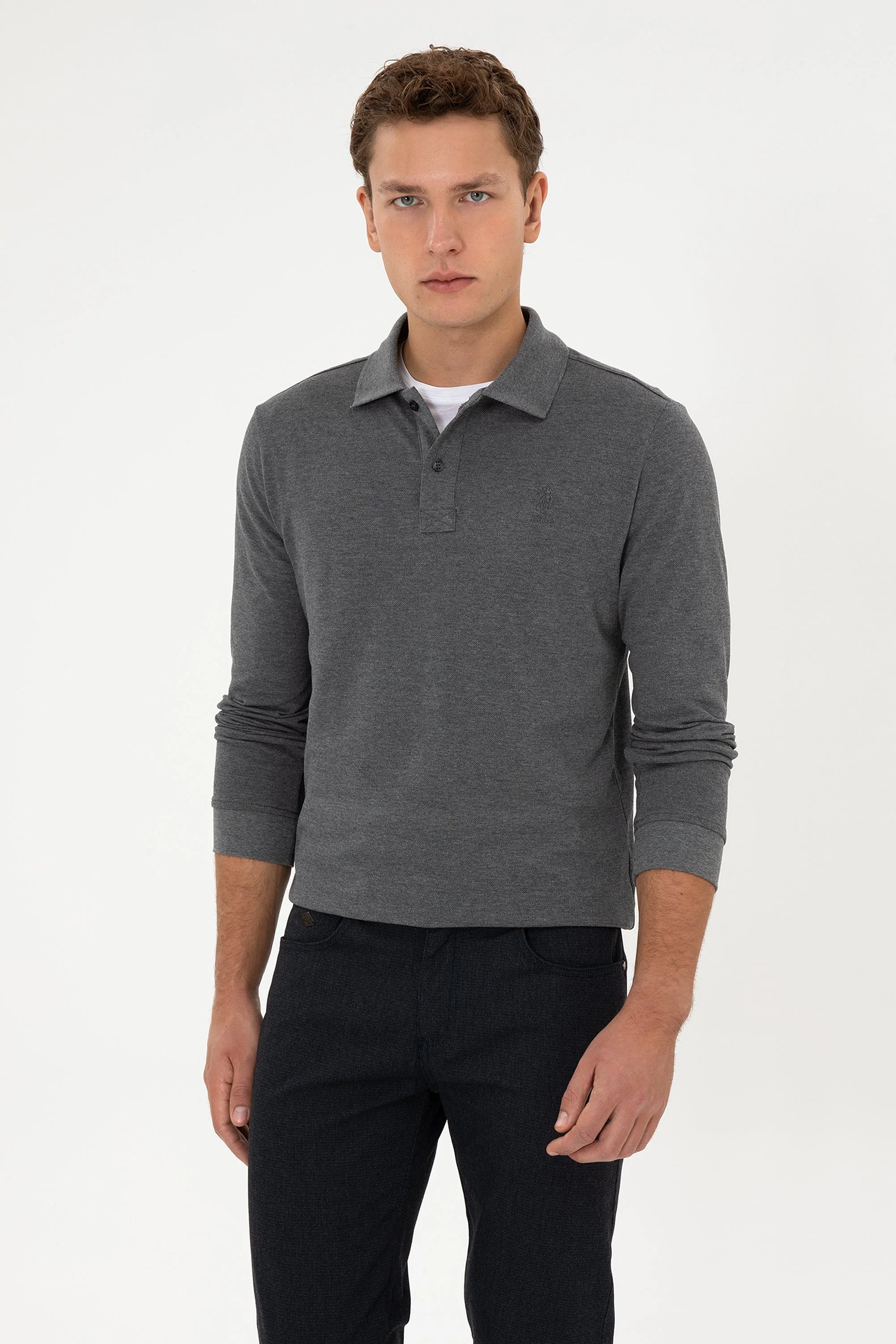SWEAT-SHIRT TP01 GREY ANTHRACITE - Image 3