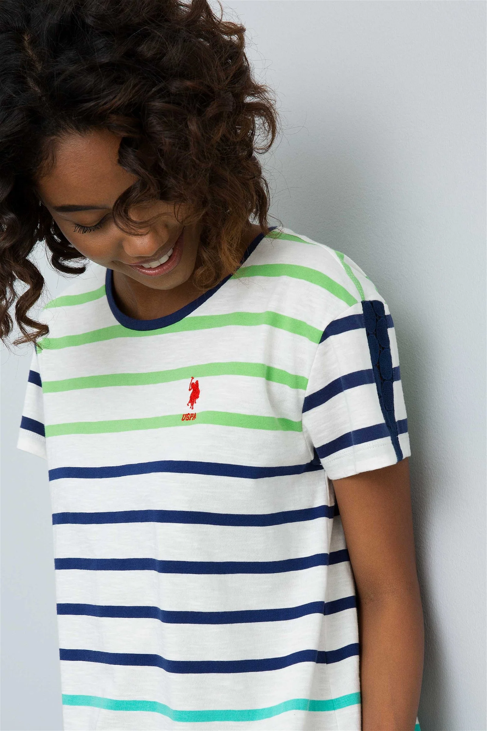 T-SHIRT A  COL ROND BLANC NURSE