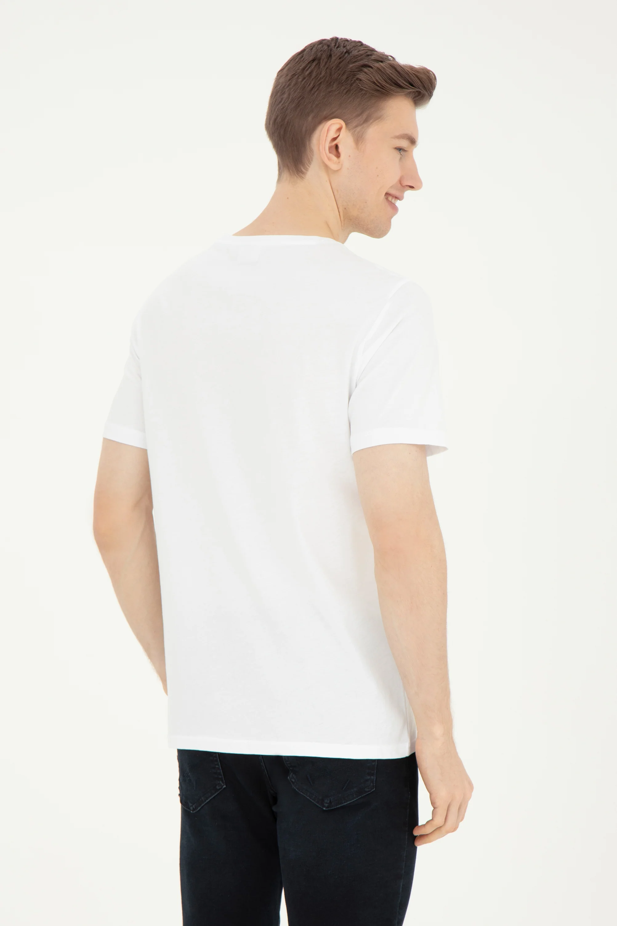 T-SHIRT BASIC GTS01 BLANCHE - Image 6