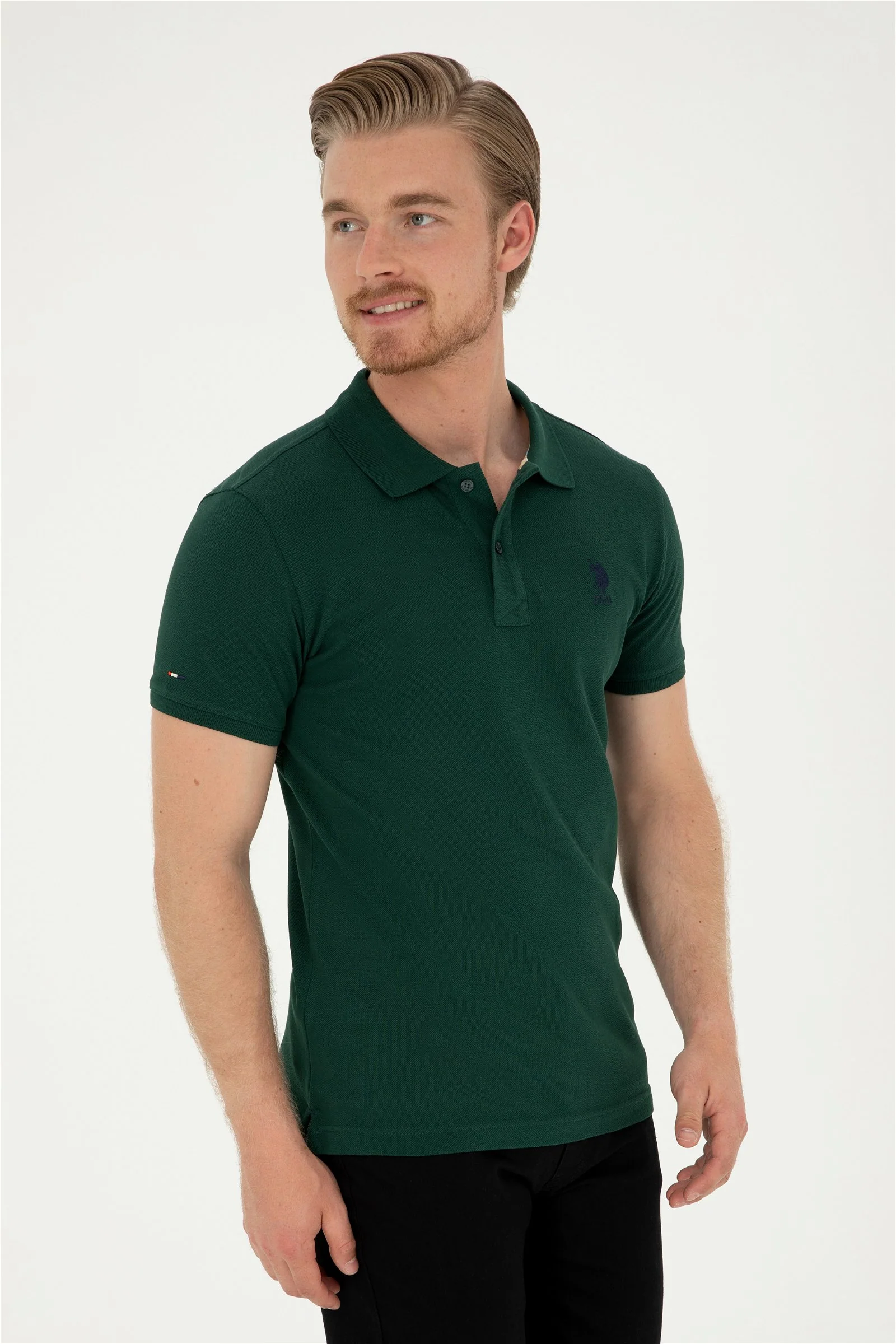 T-SHIRT BASIC TP04 VERT FONCE