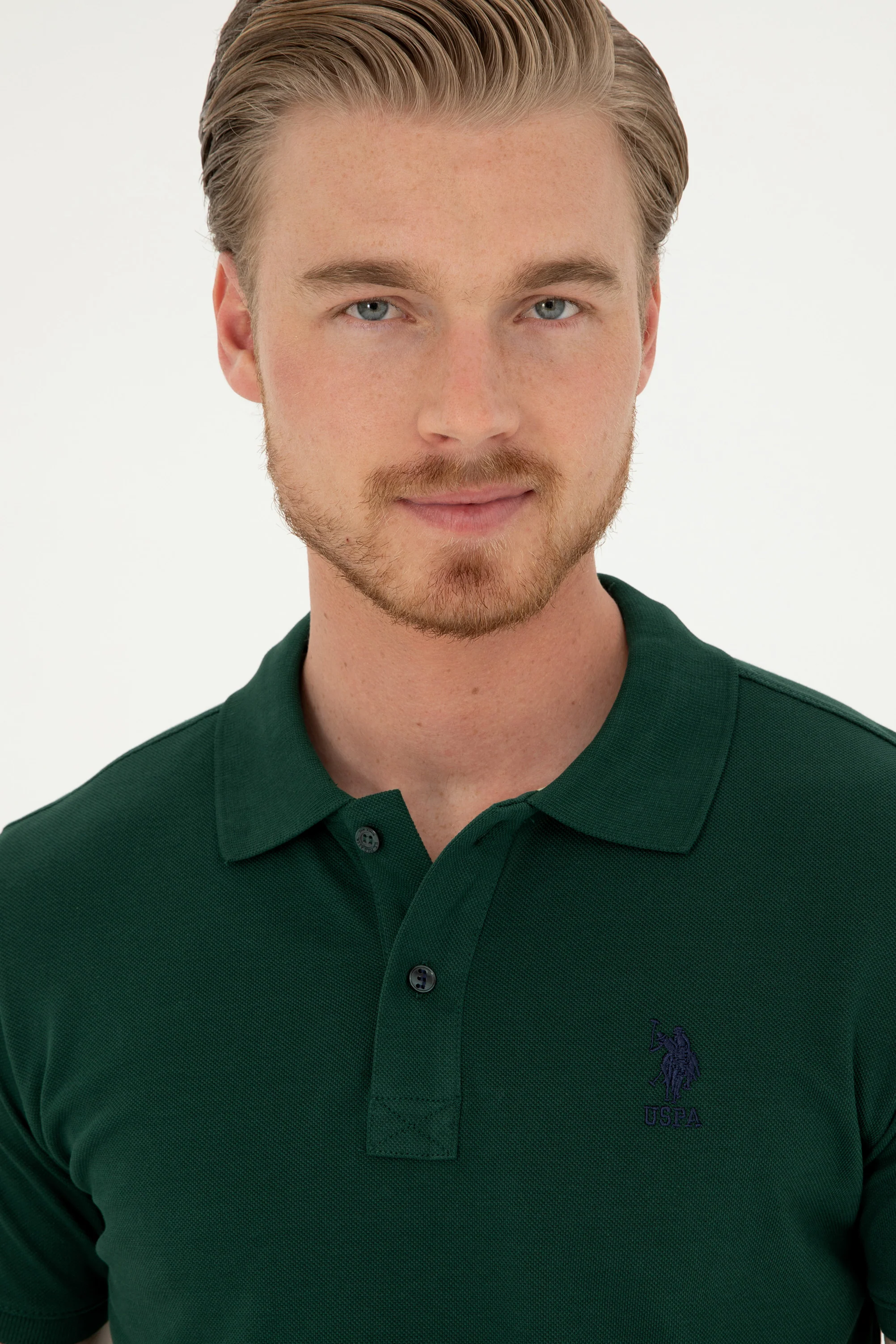 T-SHIRT BASIC TP04 VERT FONCE - Image 2