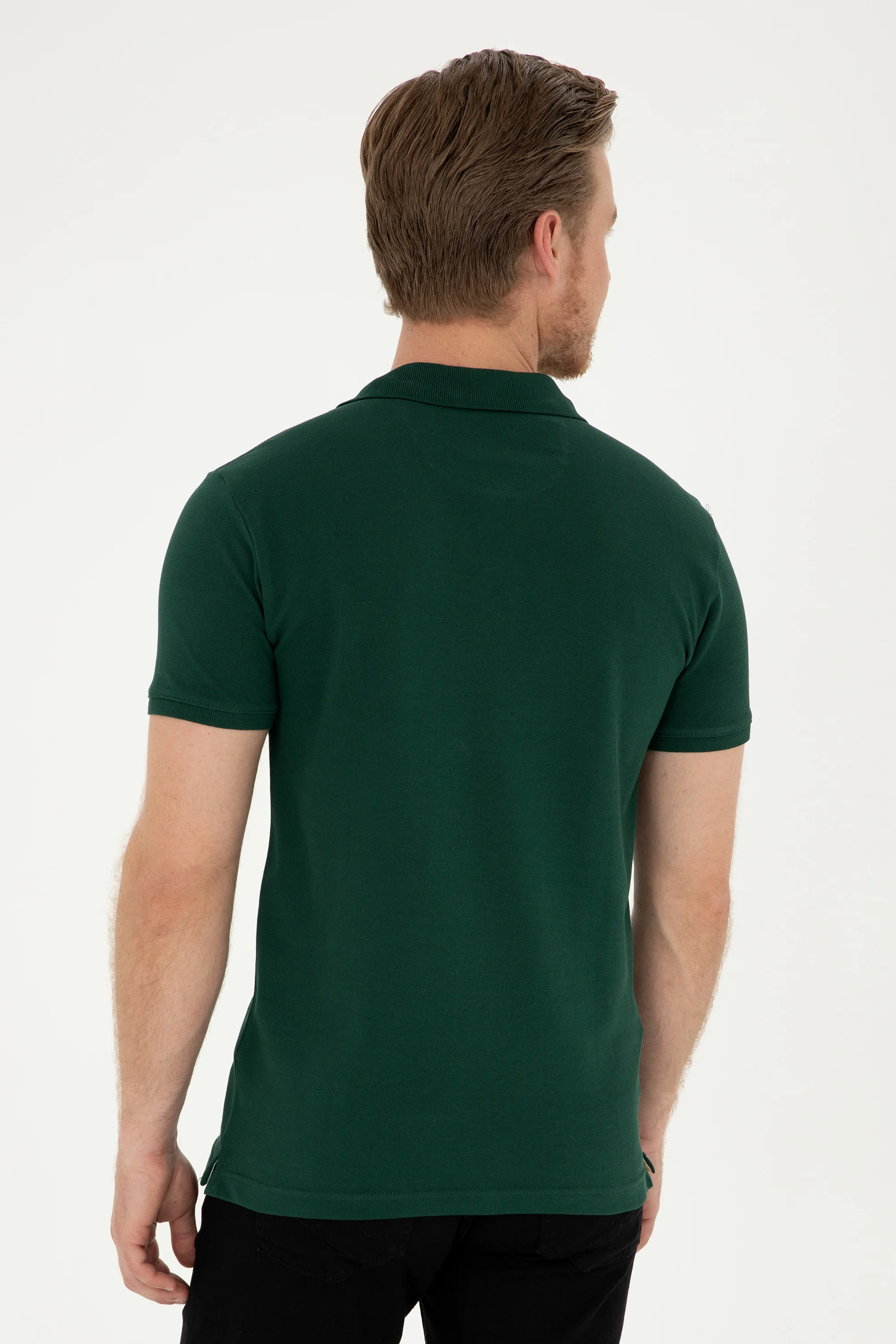 T-SHIRT BASIC TP04 VERT FONCE - Image 5