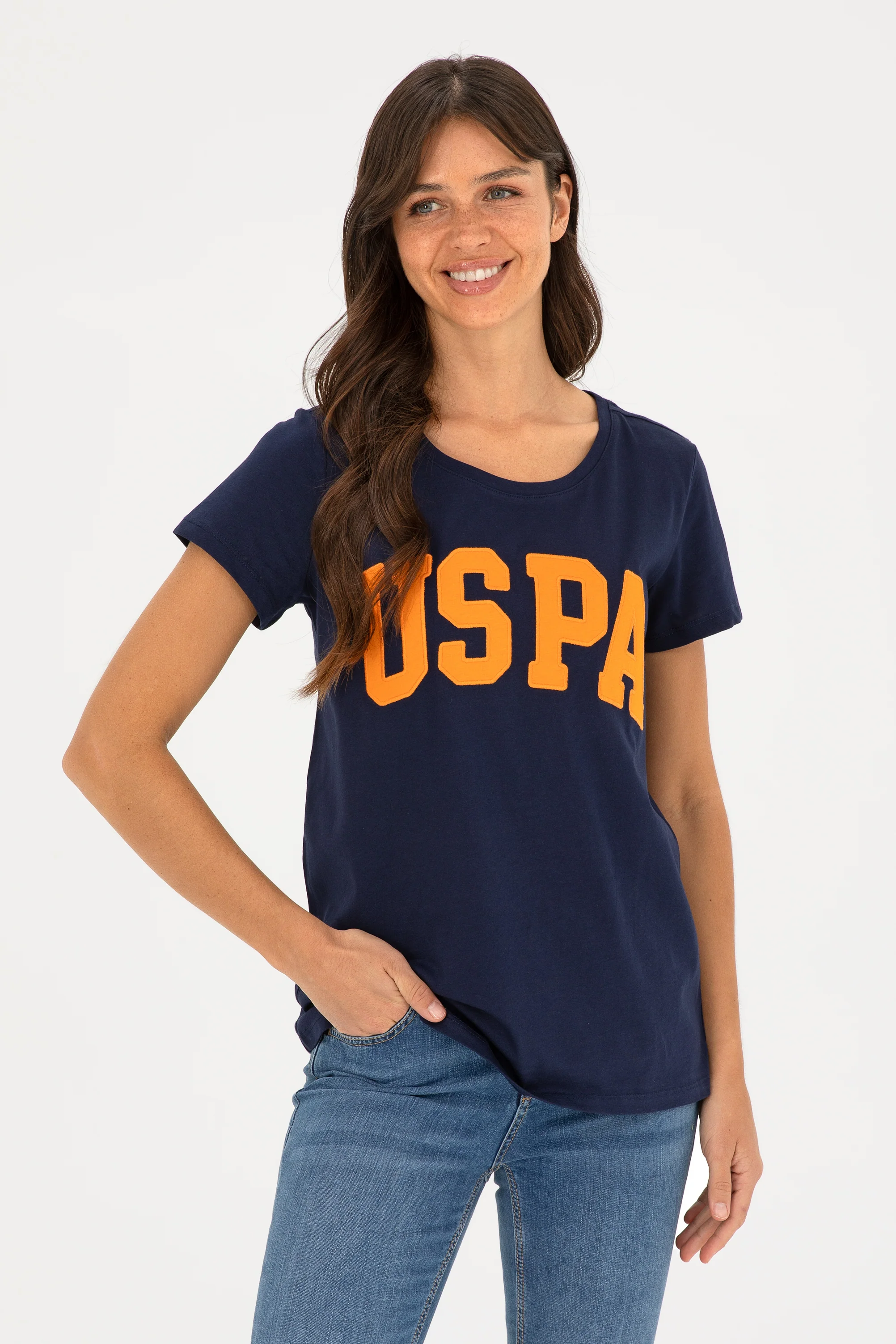 T-SHIRT FEMME GEAN NAVY BLUE
