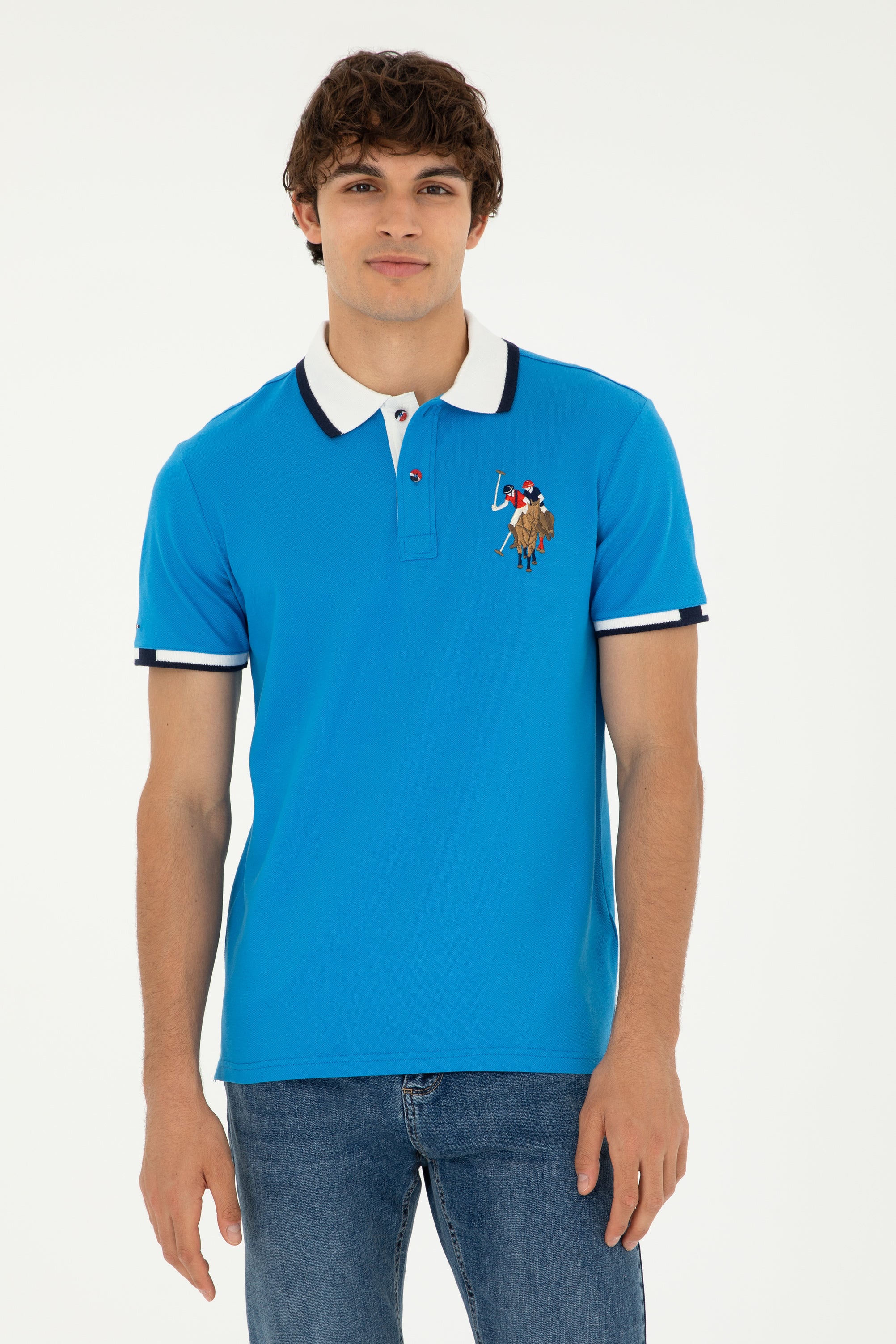 T-SHIRT HOMME SD01 BLUE