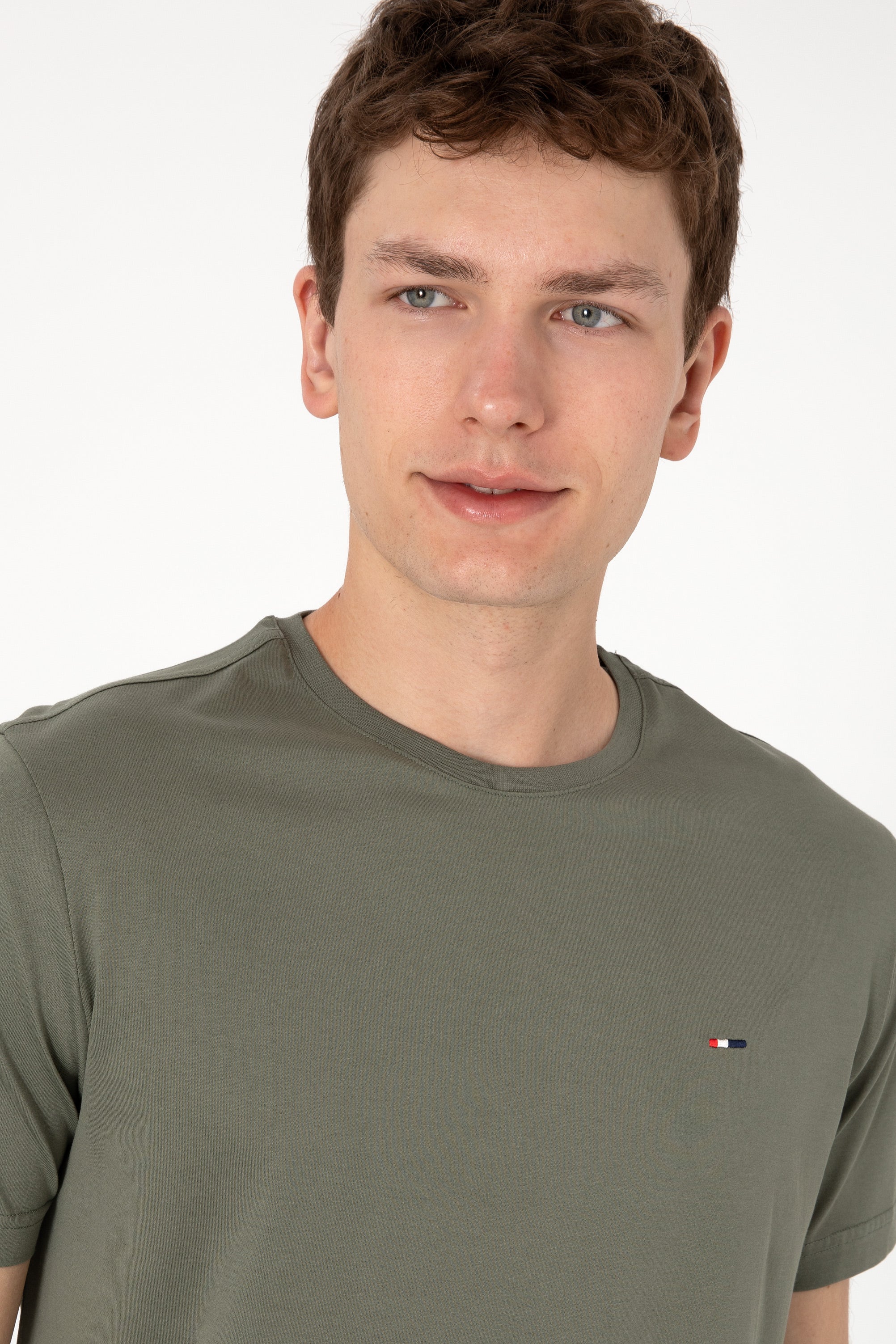 T-SHIRT TS03 DARK KHAKI - Image 2