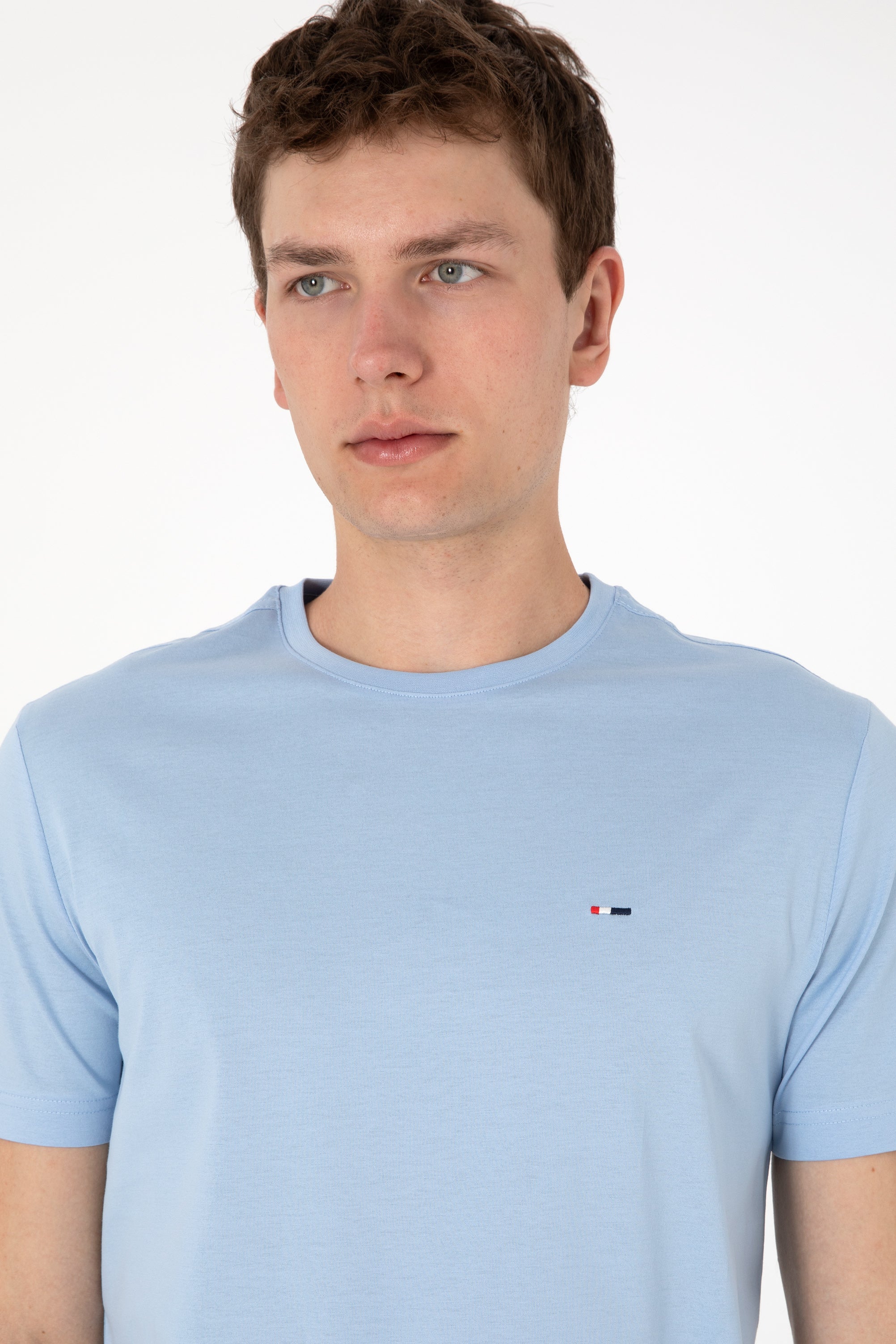 T-SHIRT TS03 LIGHT BLUE - Image 2