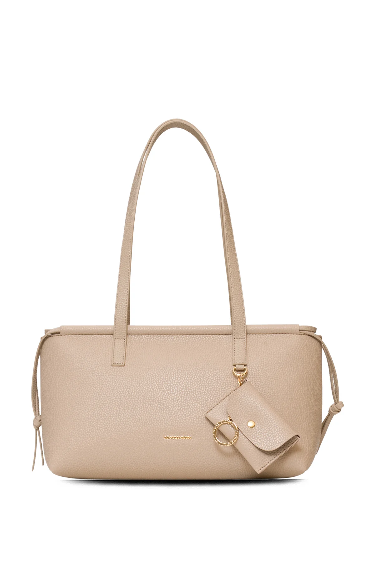 WOMEN'S BAG US25559 BEIGE-BORDEAUX