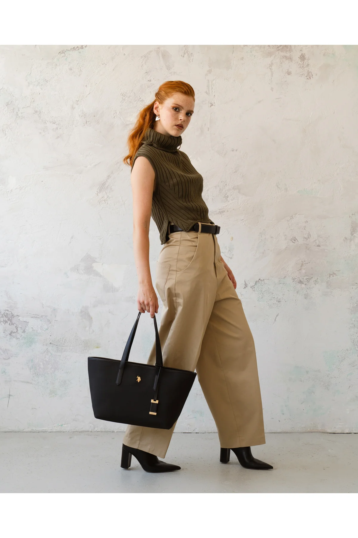 WOMEN'S BAG US25655 BLACK