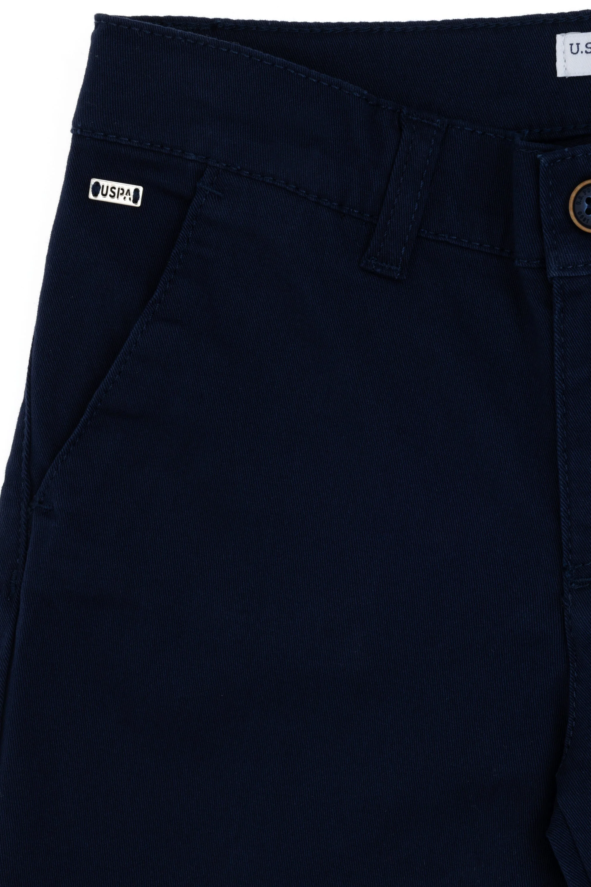 Woven bermuda MARCOKIDS NAVY BLUE - Image 3