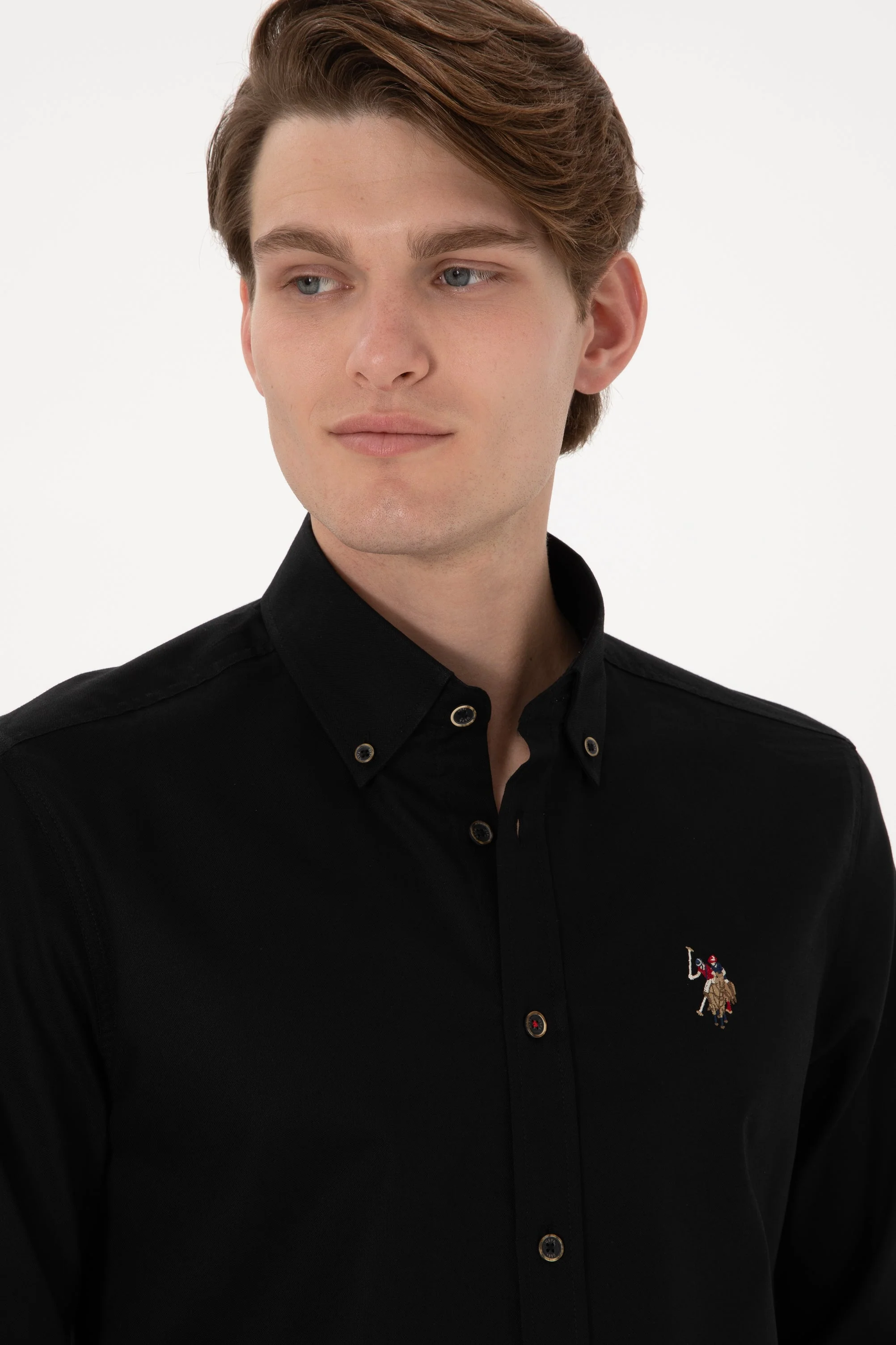 WOVEN SHIRT CEDCOLOR BLACK - Image 2