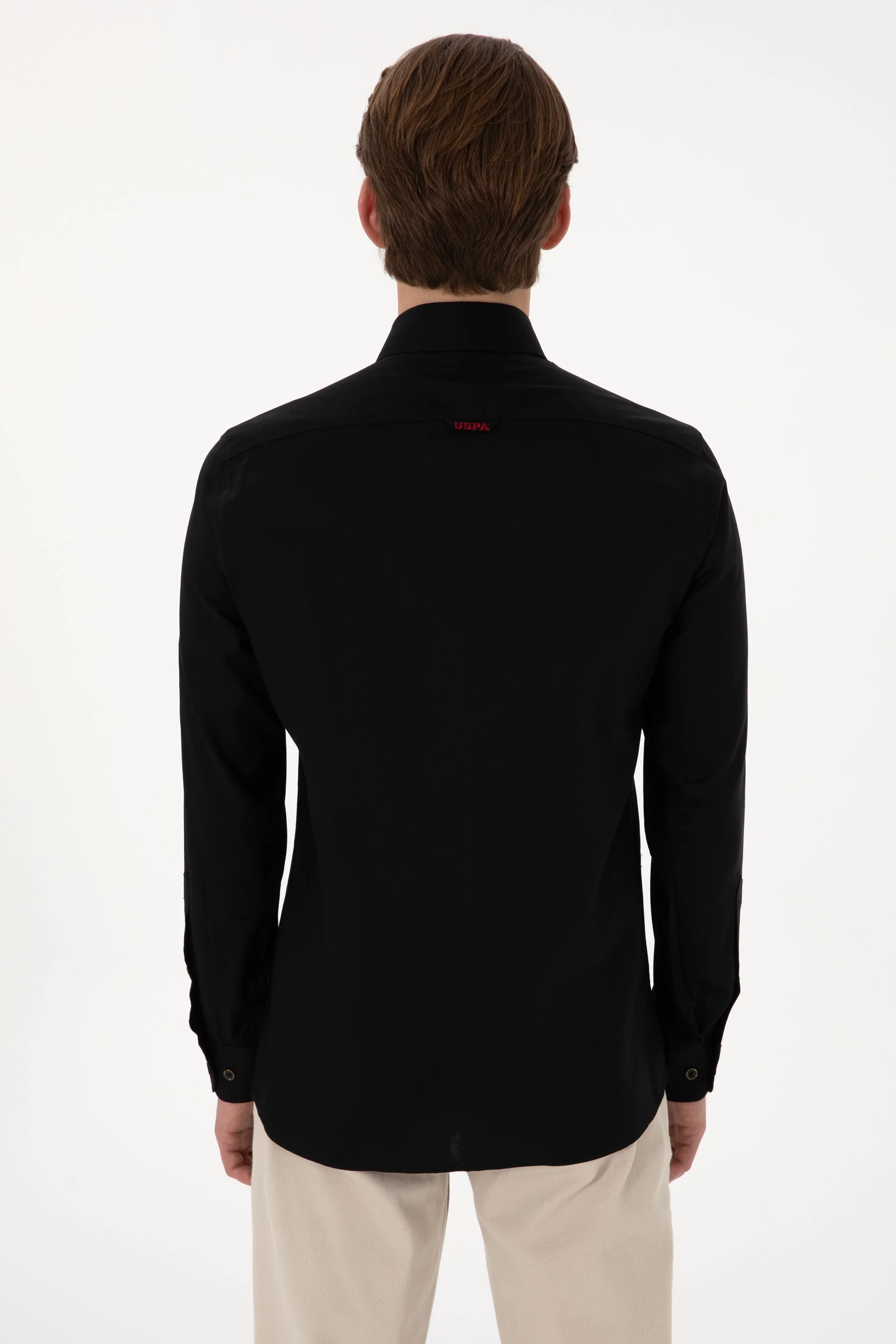 WOVEN SHIRT CEDCOLOR BLACK - Image 5